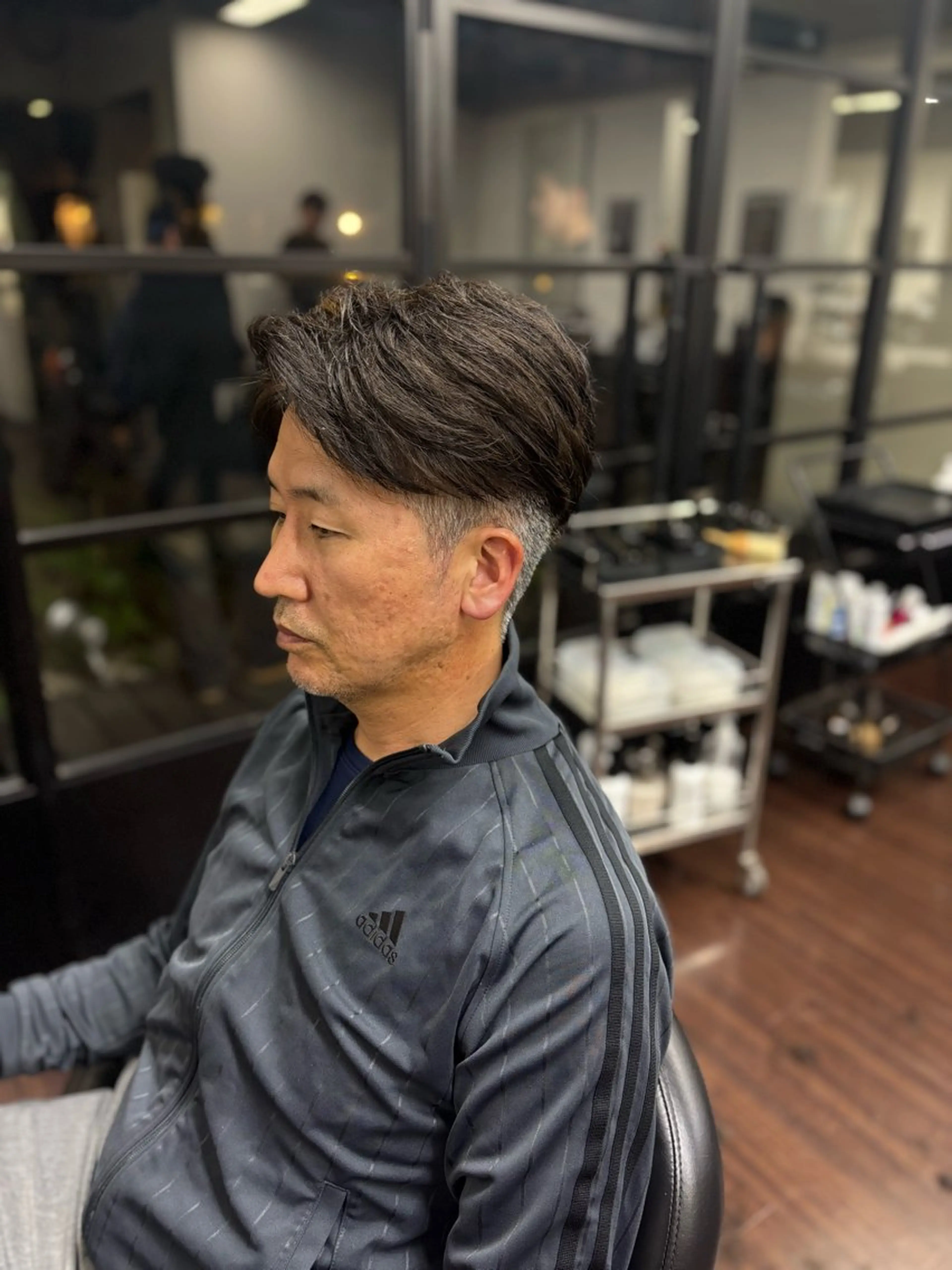ショート メンズ ツーブロック 則光 諒一のヘアスタイル
