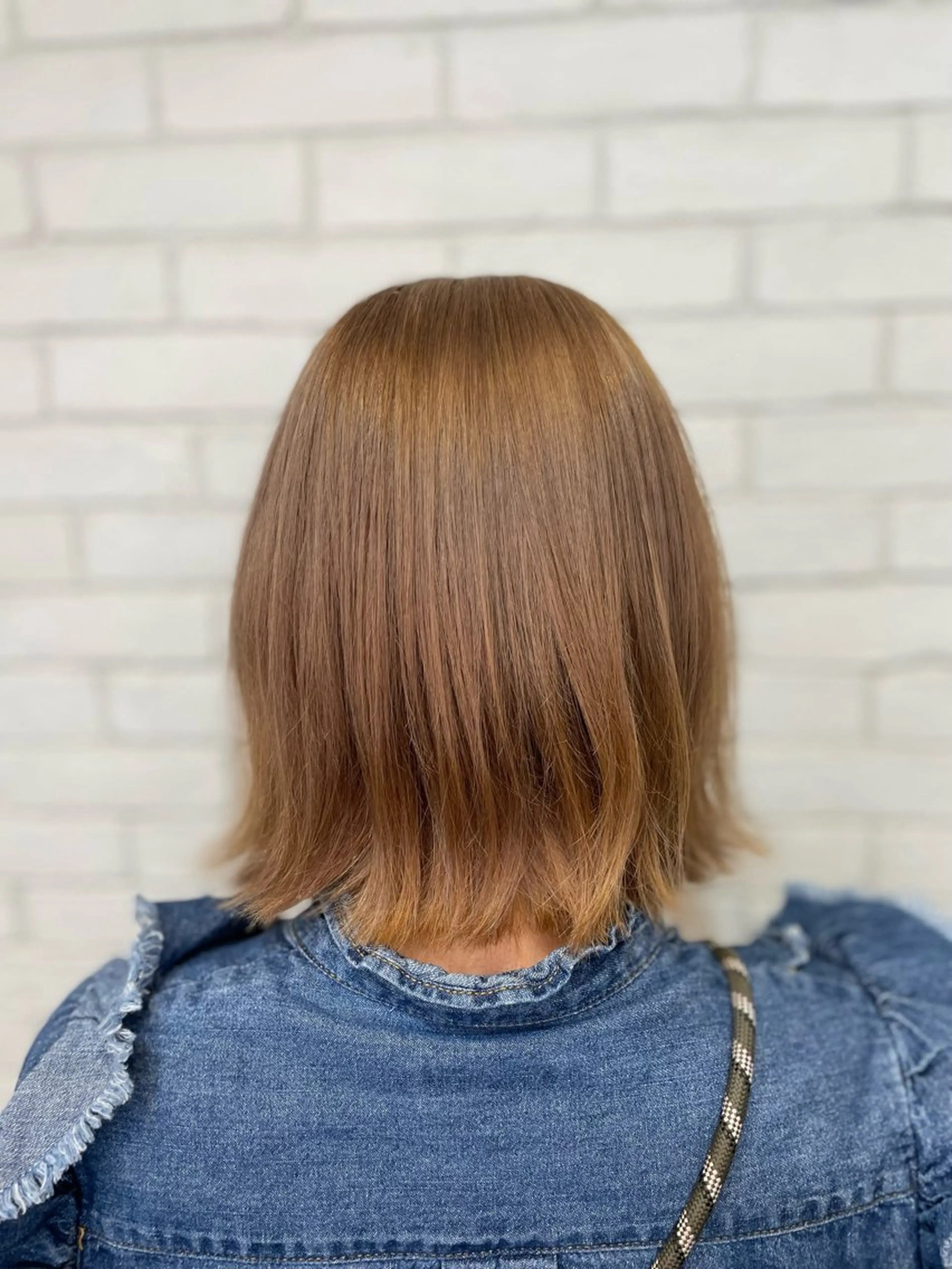 ミディアム カラー 柏/春日竜次 /髪質改善縮毛矯正のヘアスタイル