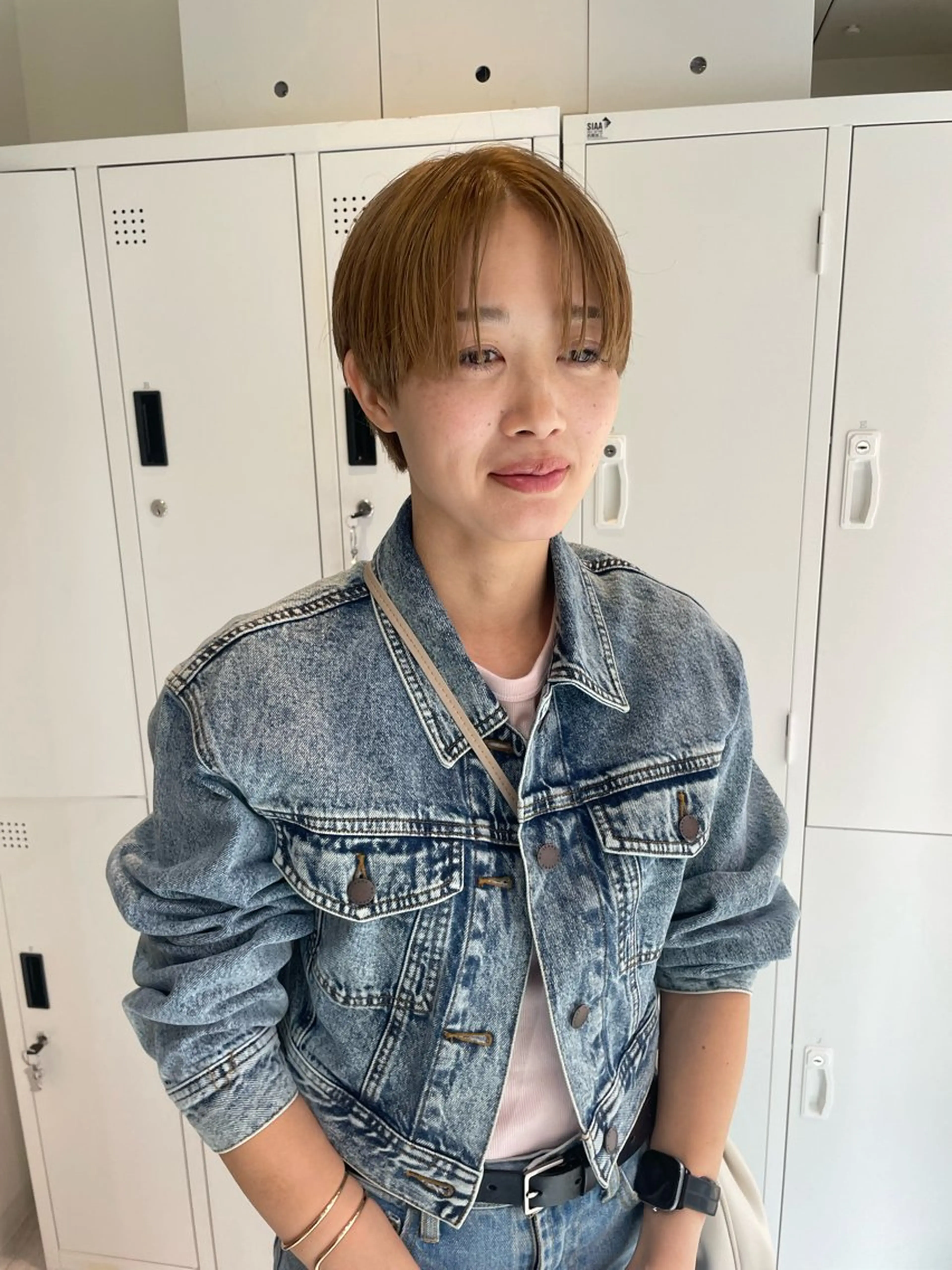 ショート カラー 髙橋奈緒子 ⭐︎newi京橋のヘアスタイル