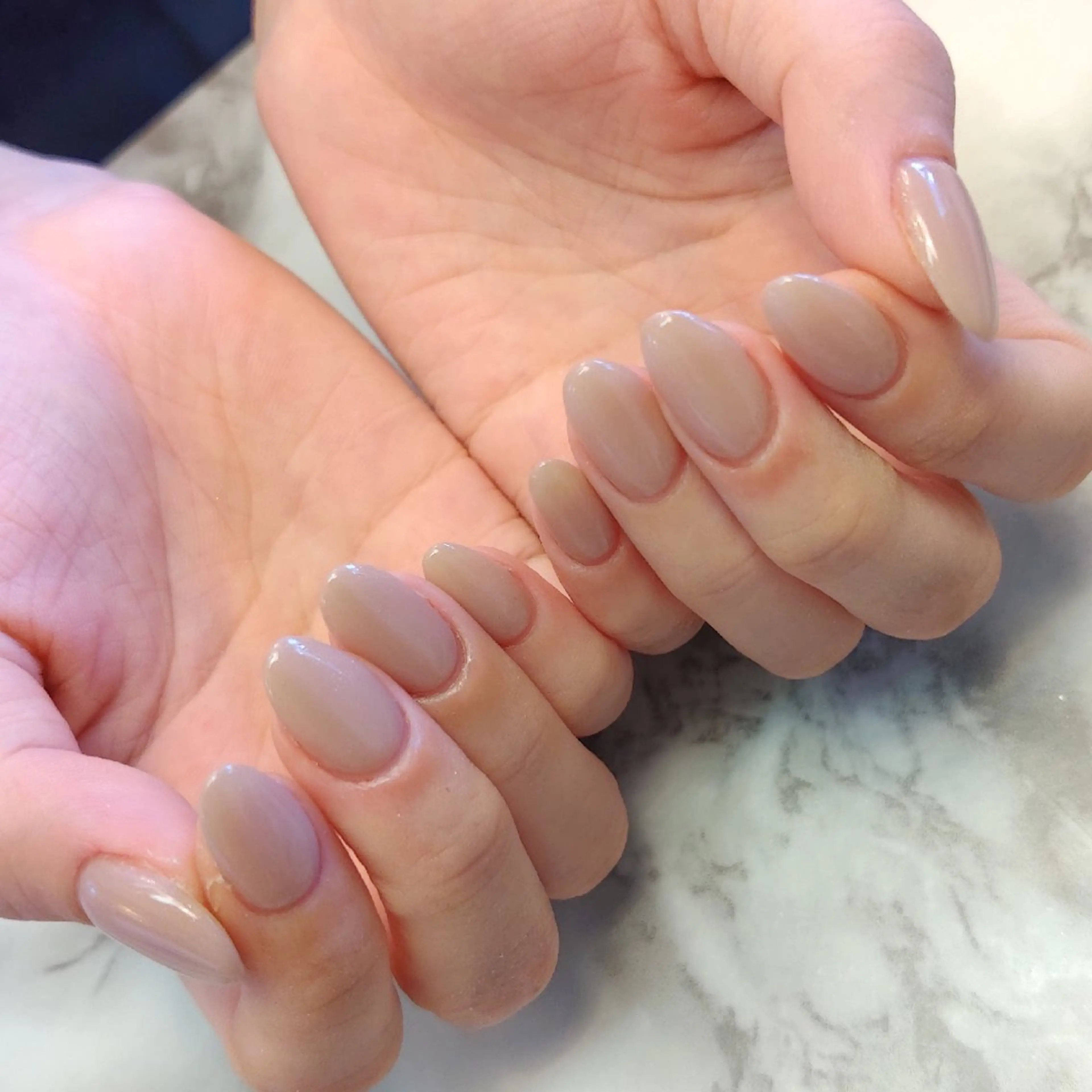 ネイル ワンカラーネイル ジェヌインネイル 河内のネイルデザイン