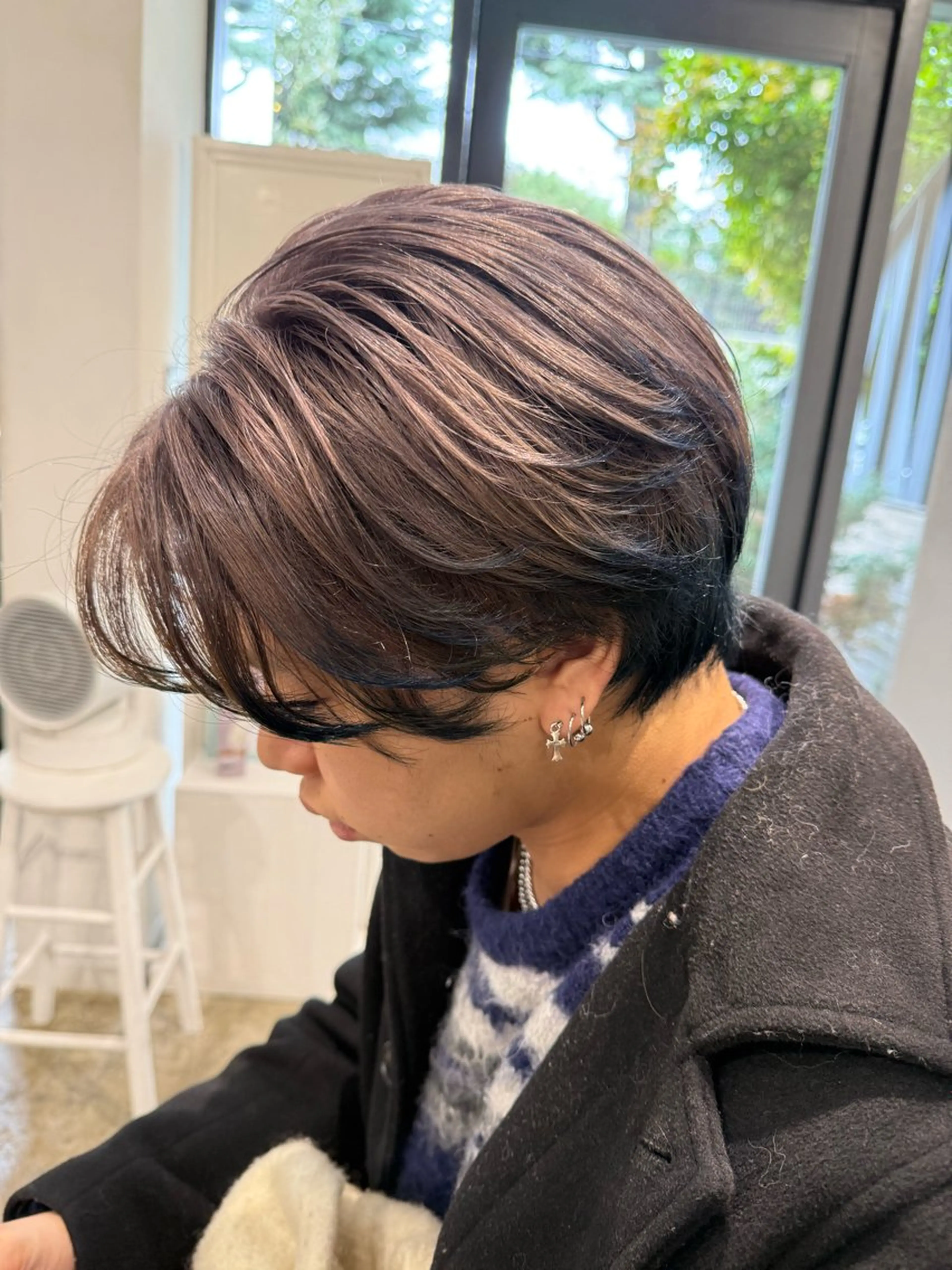 カラー メンズ カット ヘアカラー 🌻Reina／ ブリーチ／縮毛矯正のヘアスタイル