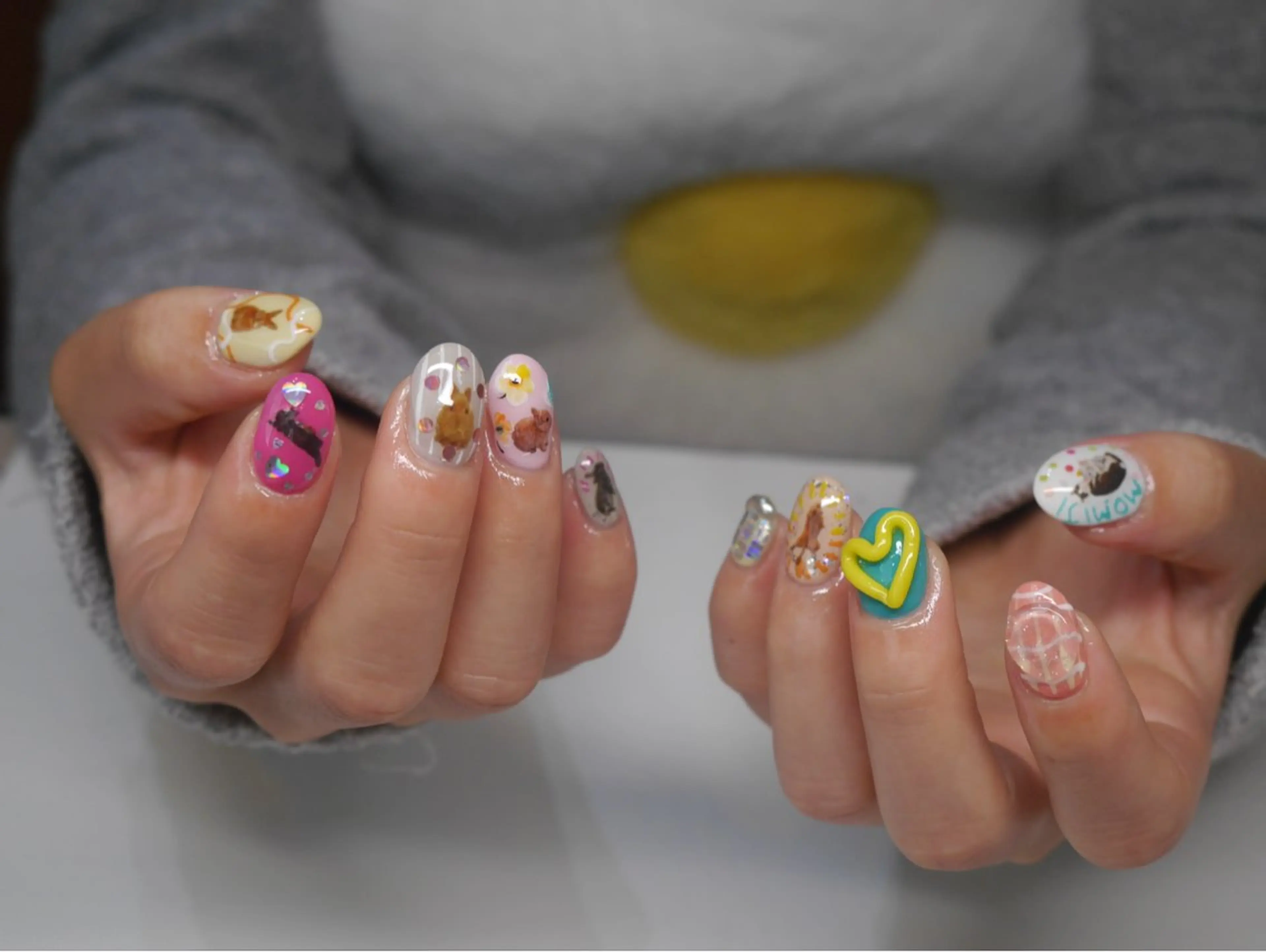 ネイル 𐂃 colorer𐂃のネイルデザイン