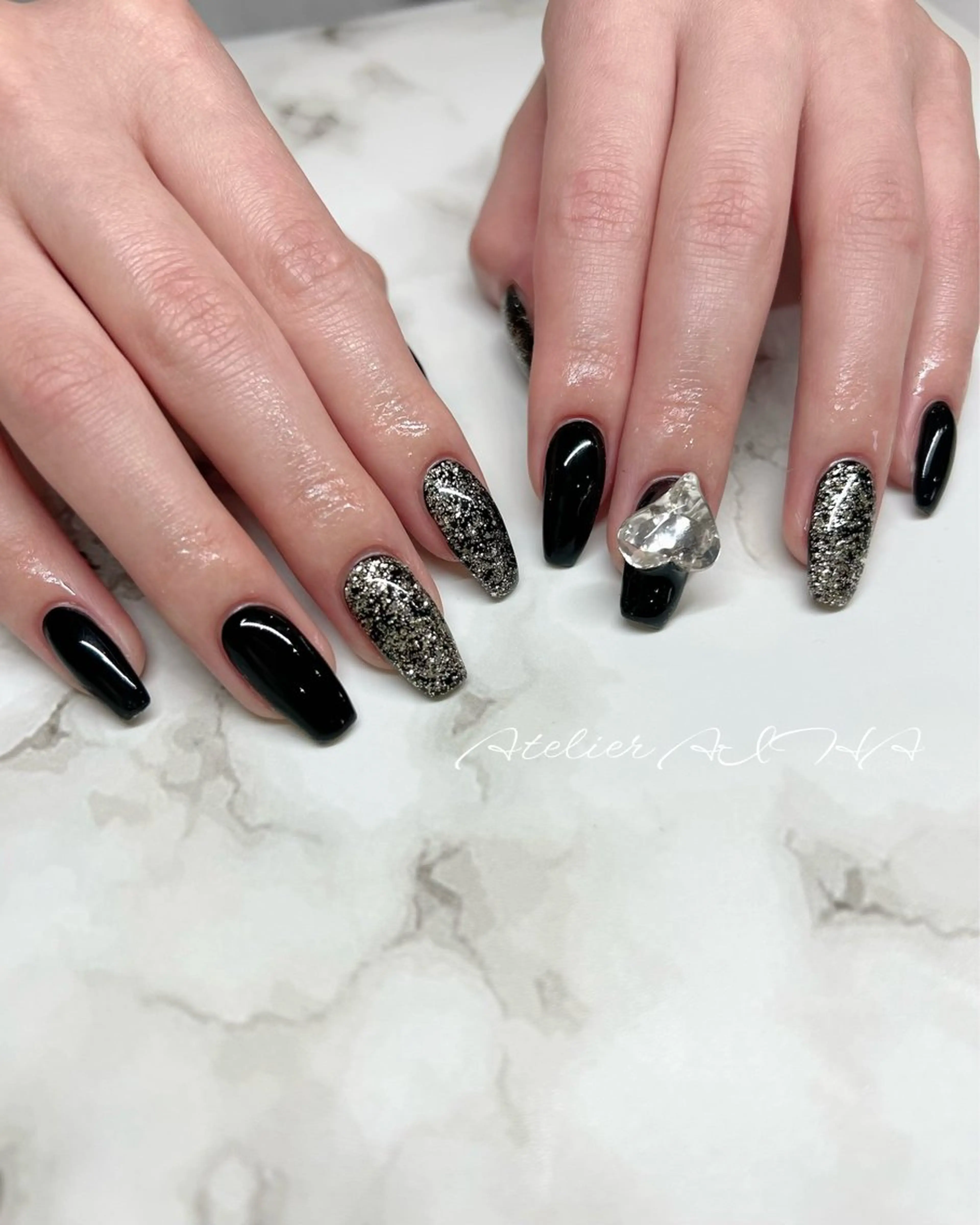 セミロング アトリエAIHA所属・アトリエAIHA★ フィルイン推奨サロンのネイルデザイン