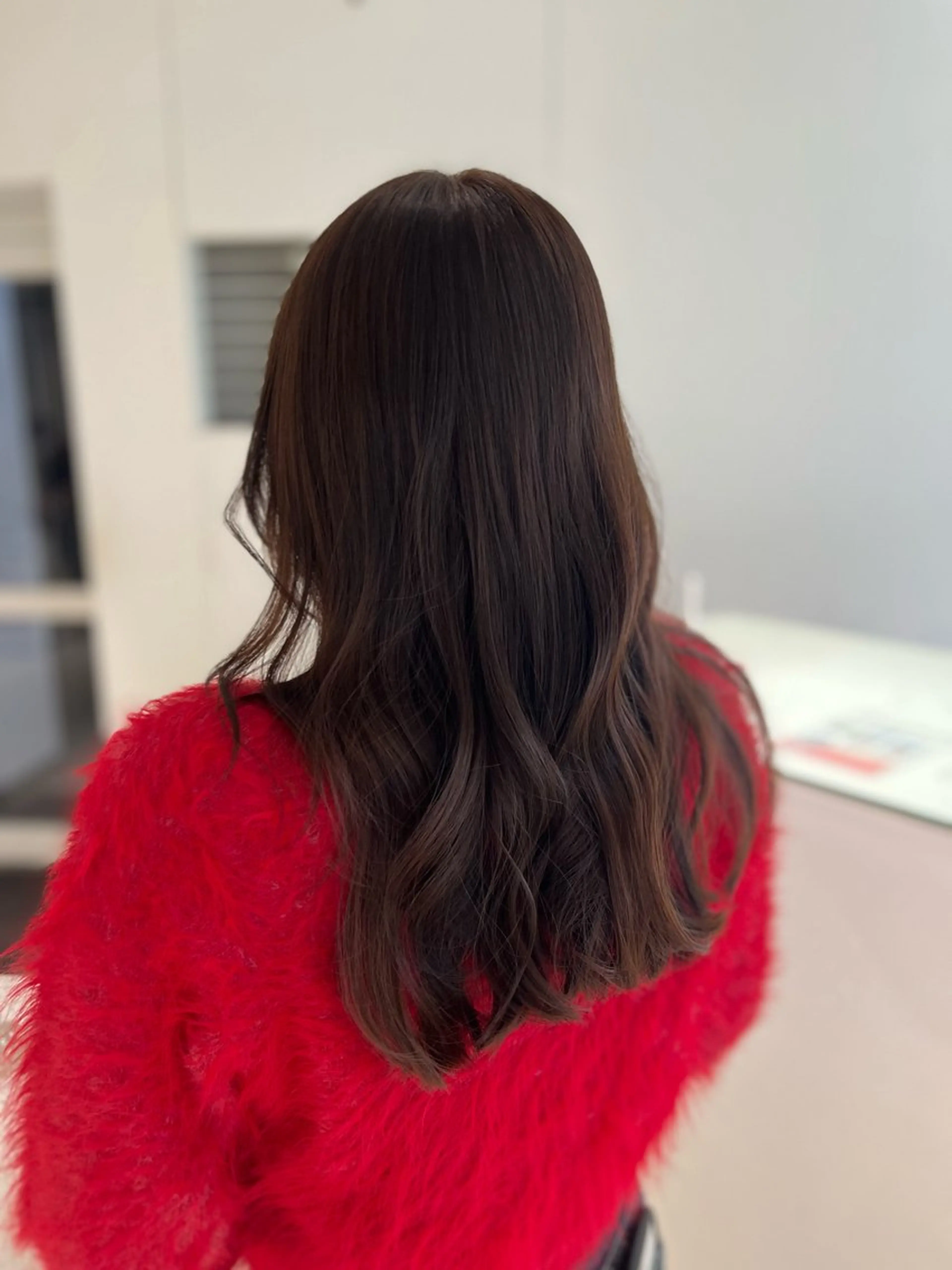 ミディアム カット ヘアカラー トリートメント 透明感color ˚✧₊amuのヘアスタイル