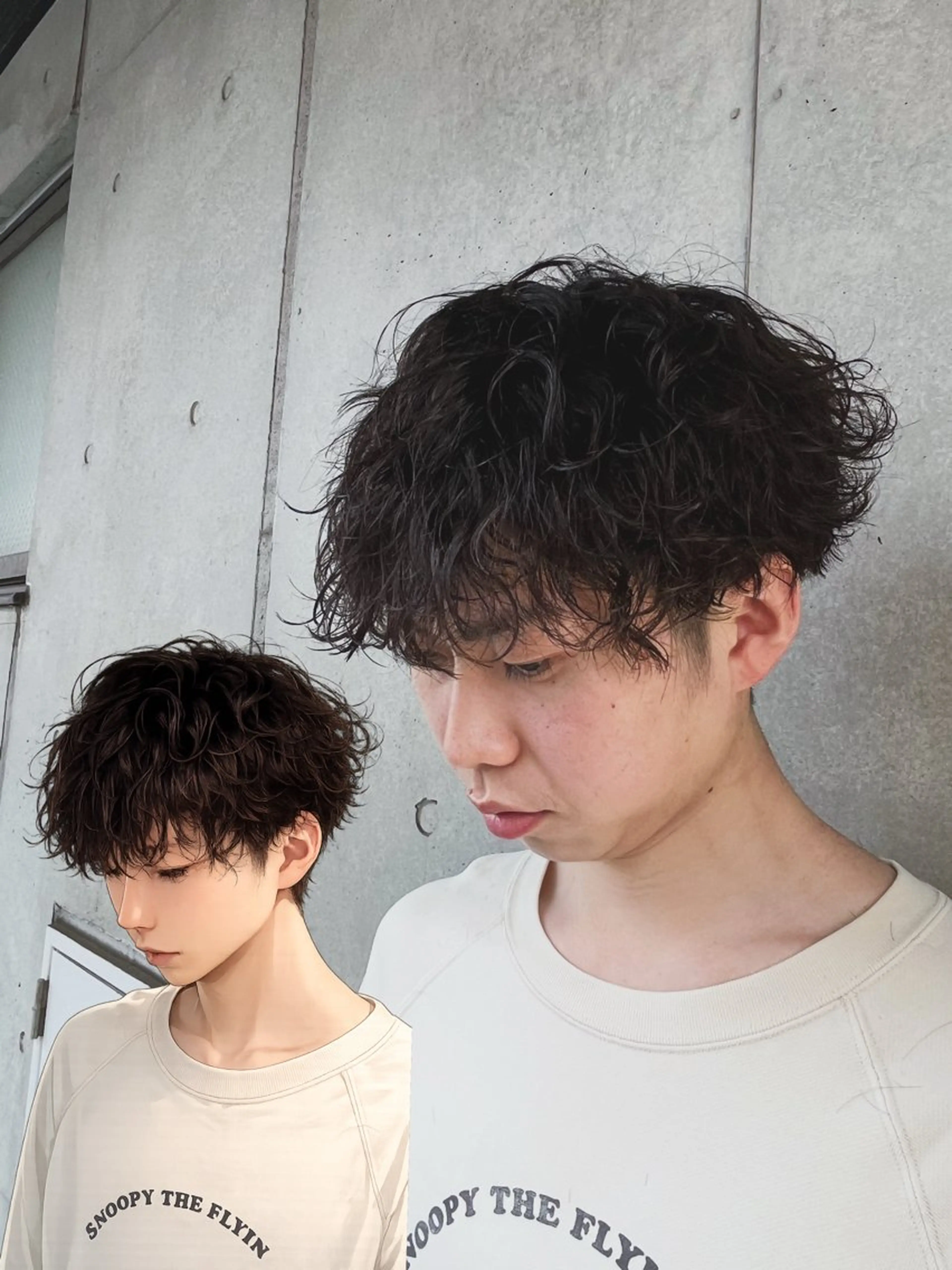 パーマ メンズ カット パーマ メンズパーマ特化型 美容師/荒井海音のヘアスタイル