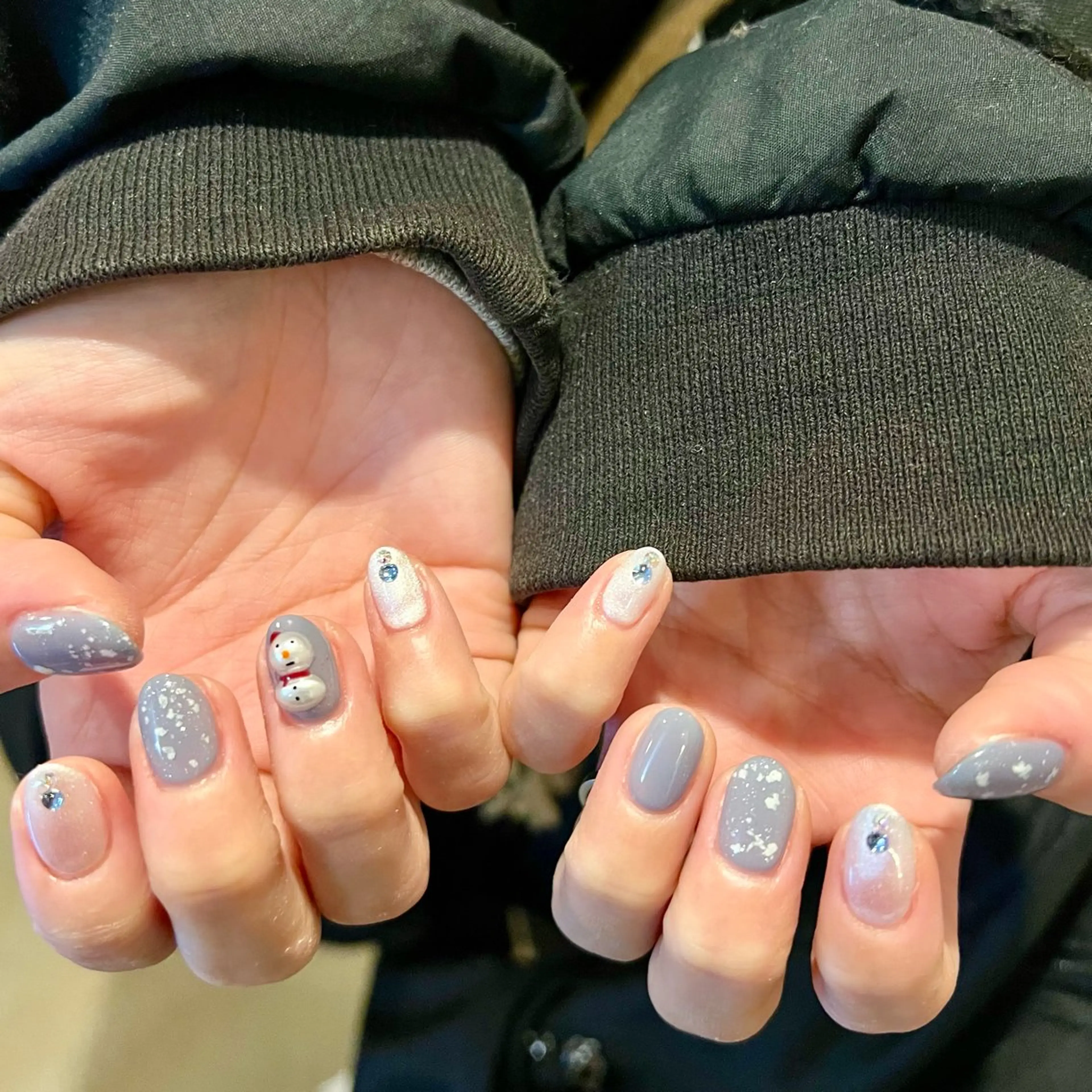 ネイル 冬ネイル クリスマス 新井 風花のネイルデザイン