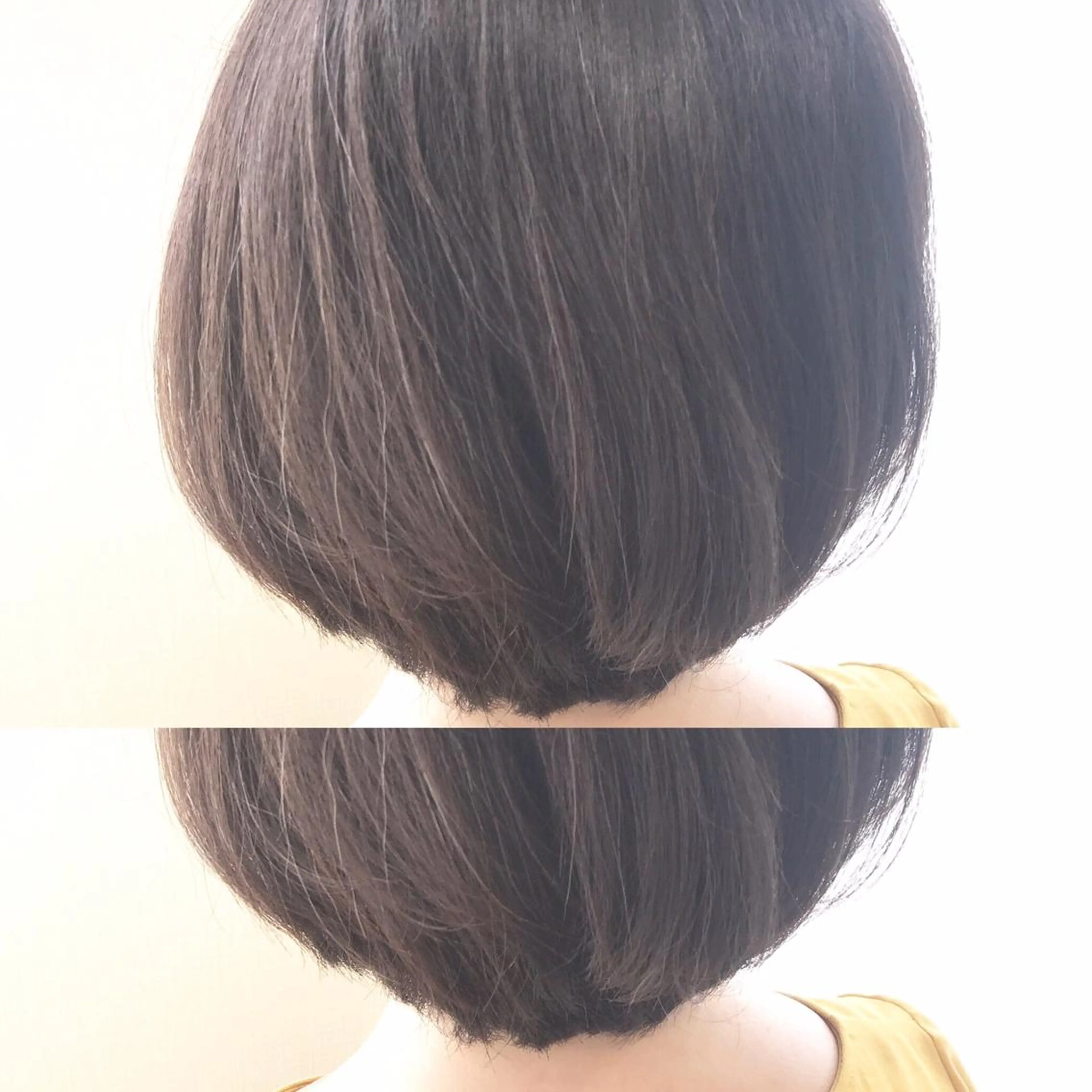 ミディアム カラー 金沢 広美のヘアスタイル