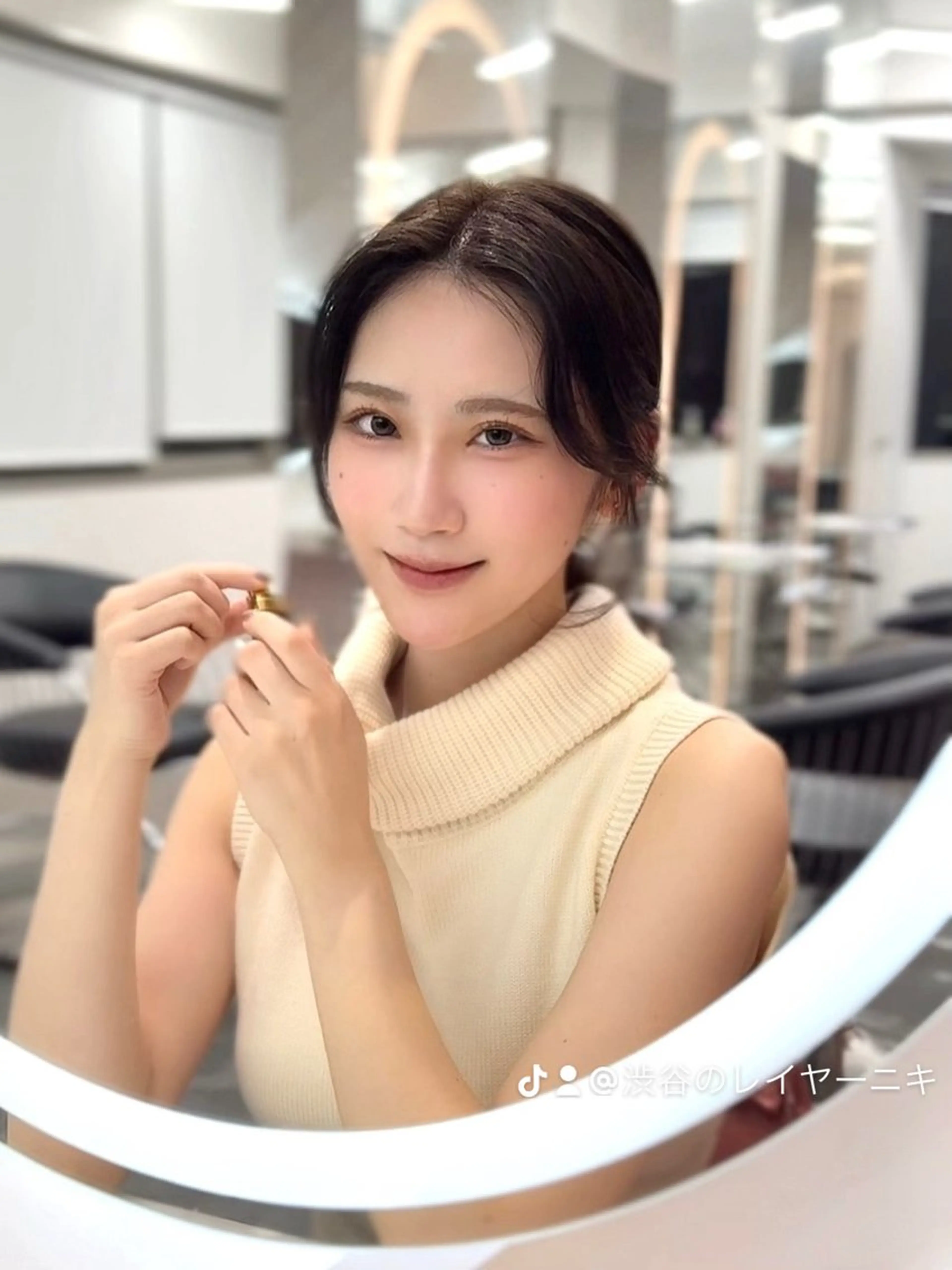 ロング カラー 山崎/ボブ縮毛矯正 レイヤー髪質改善のヘアスタイル