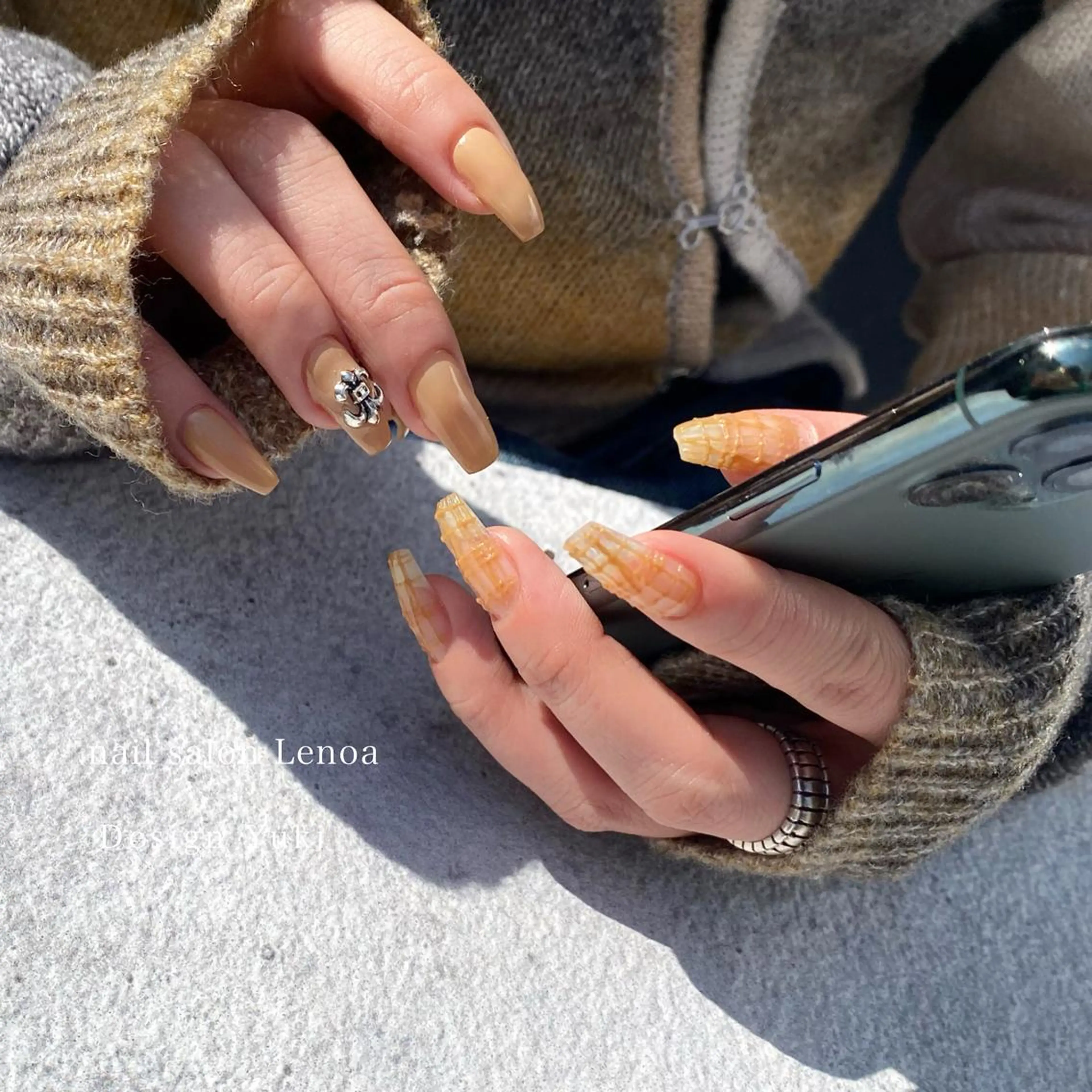 ネイル ハンドネイル Lenoa Yukiのネイルデザイン
