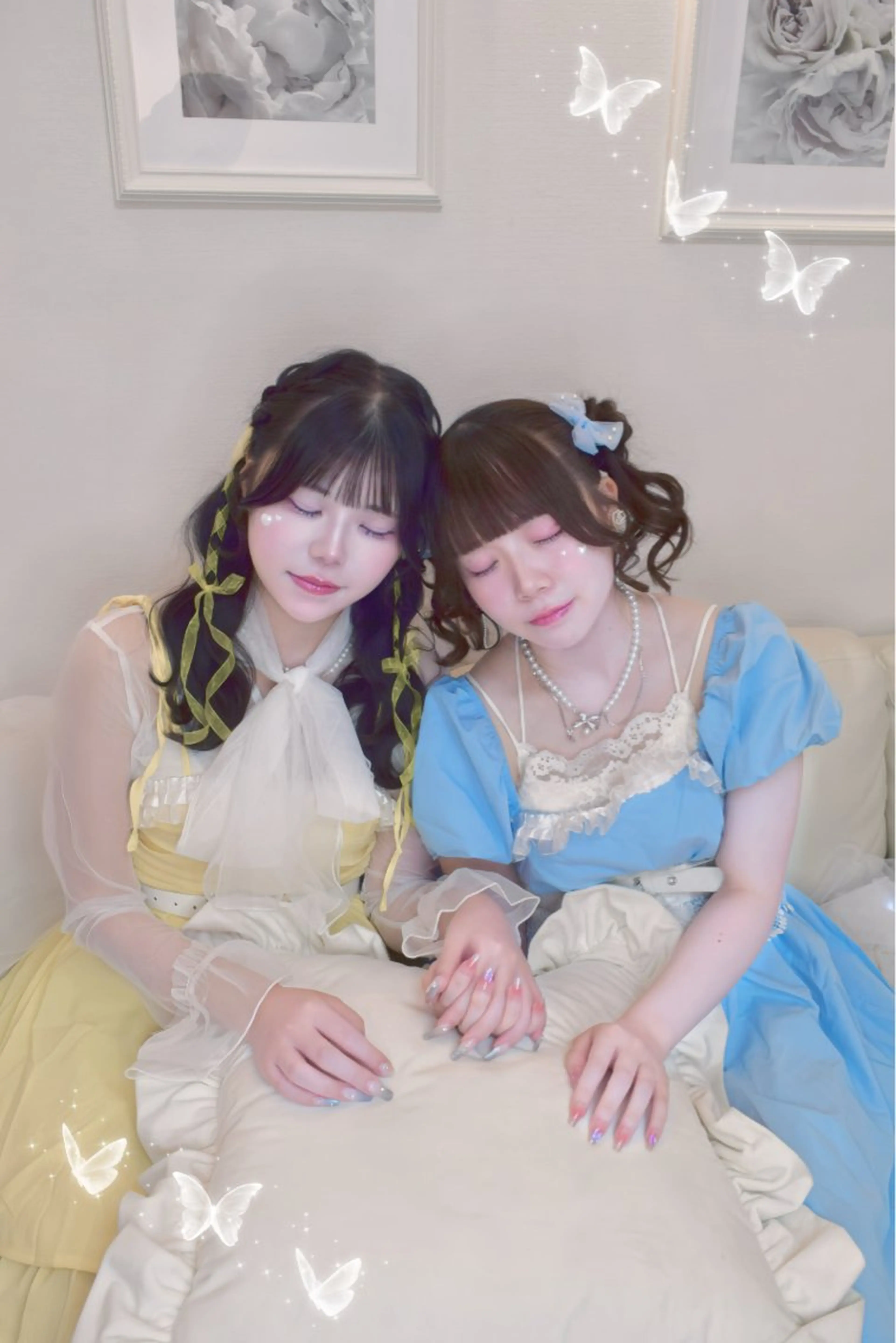 セミロング ヘアアレンジ ヘアセット Hairset minoriのヘアスタイル