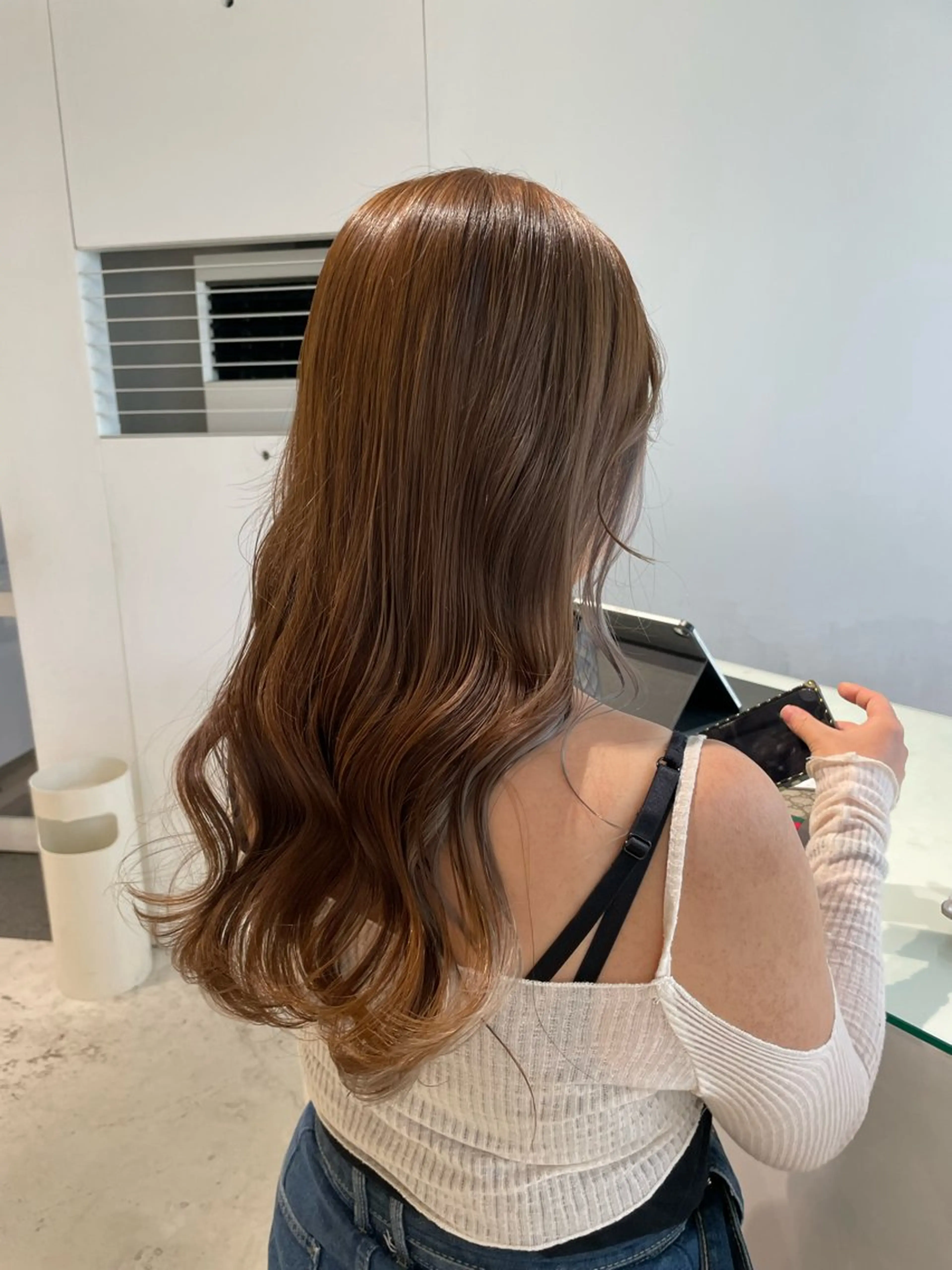 ロング カラー ヘアカラー loely 💞miyuのヘアスタイル