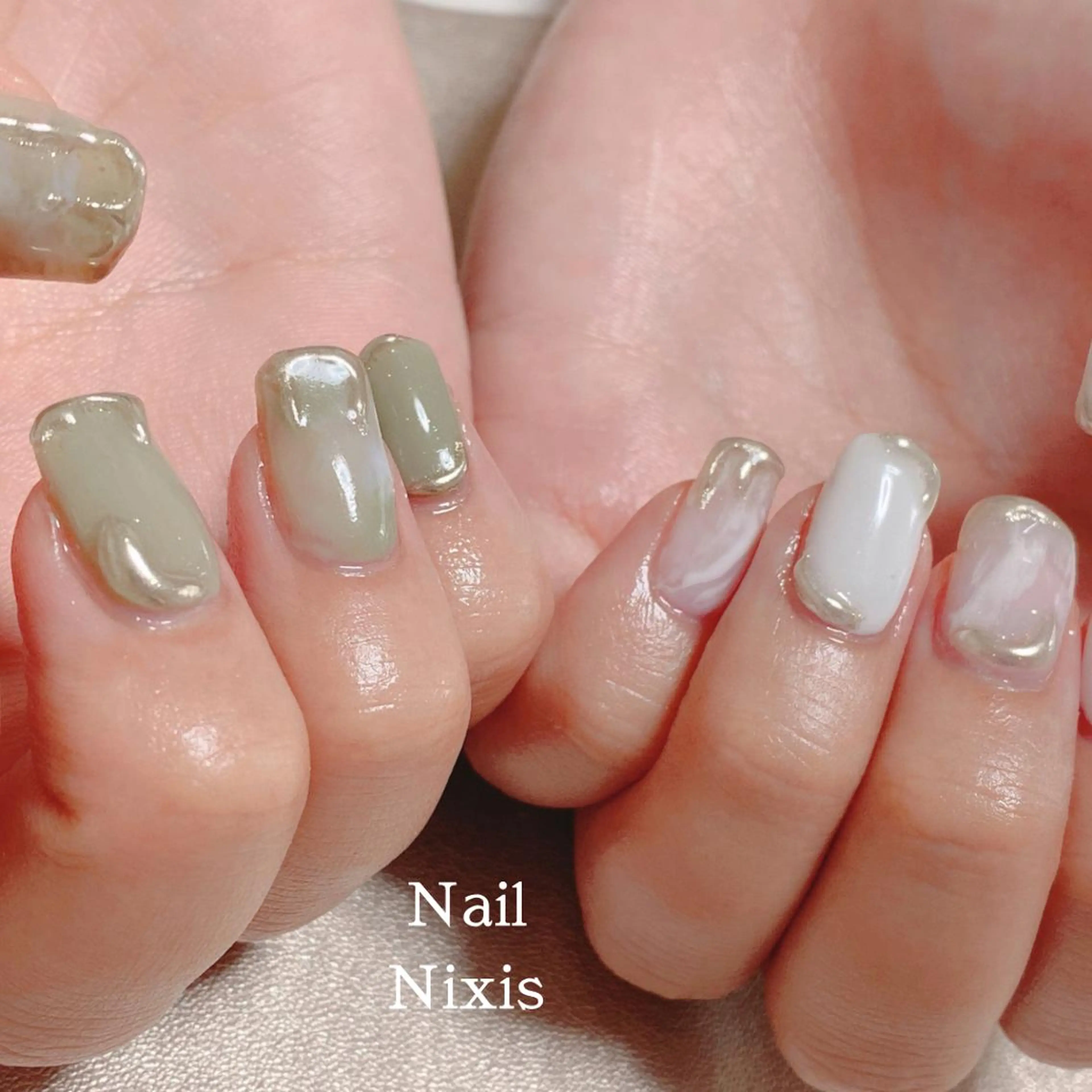 ネイル 大人キレイ 𝑁𝑖𝑥𝑖𝑠のネイルデザイン