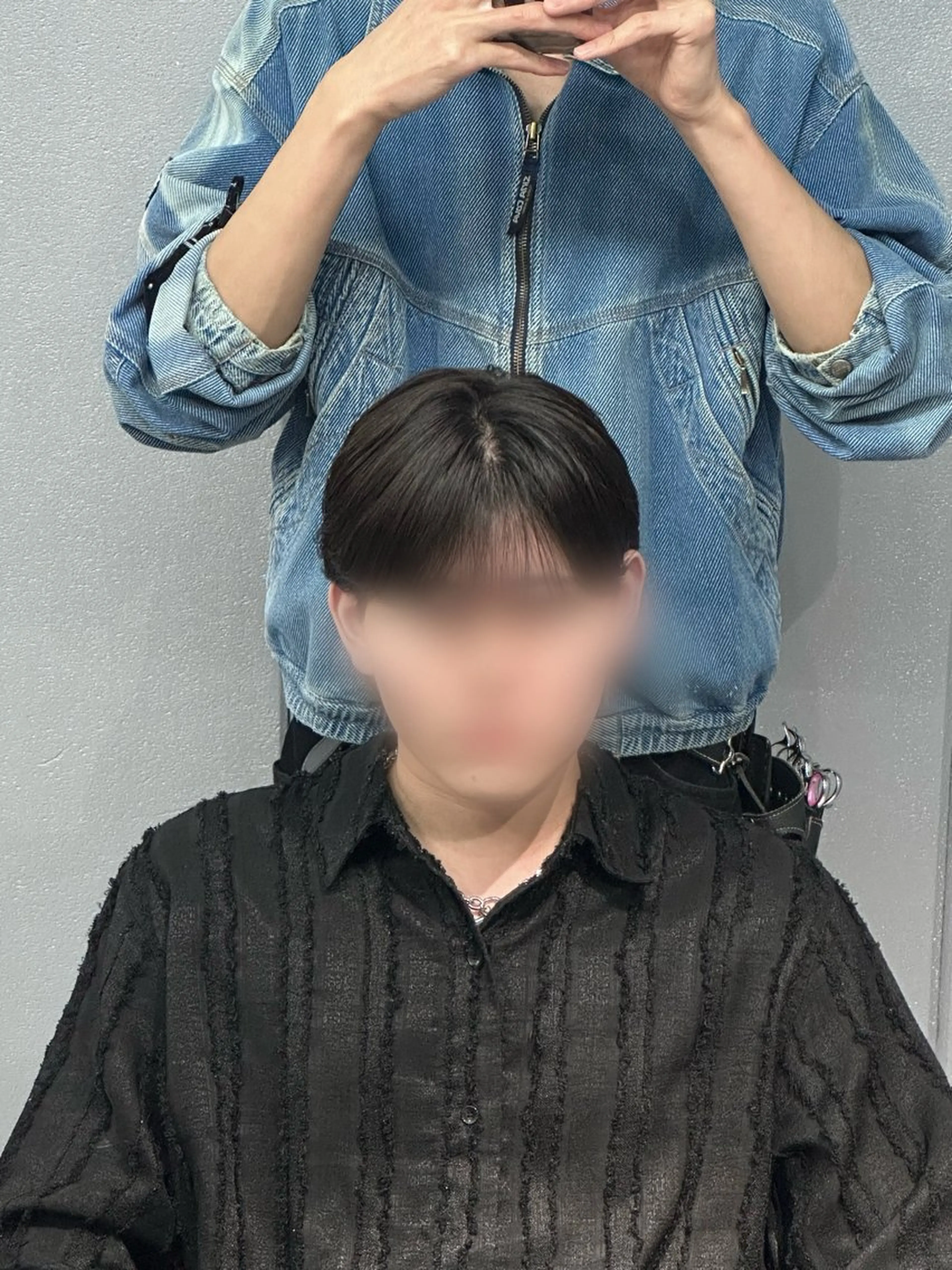 【TERRE限定】縮毛矯正&韓国メンズカットの写真