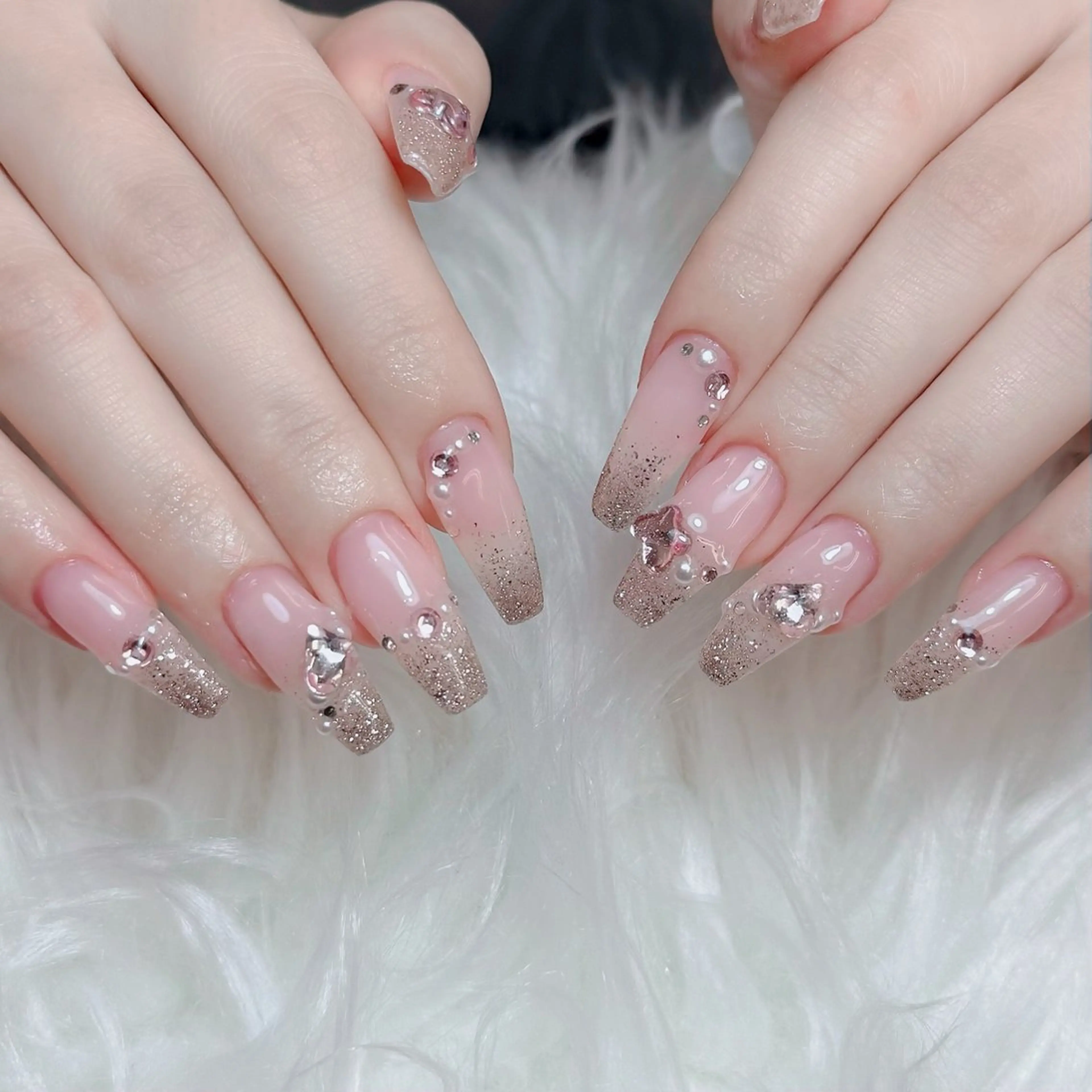 ネイル アートネイル フレンチネイル ジェルネイル 韓国ネイル マグネットネイル ハンドネイル Lenie Nailsのネイルデザイン