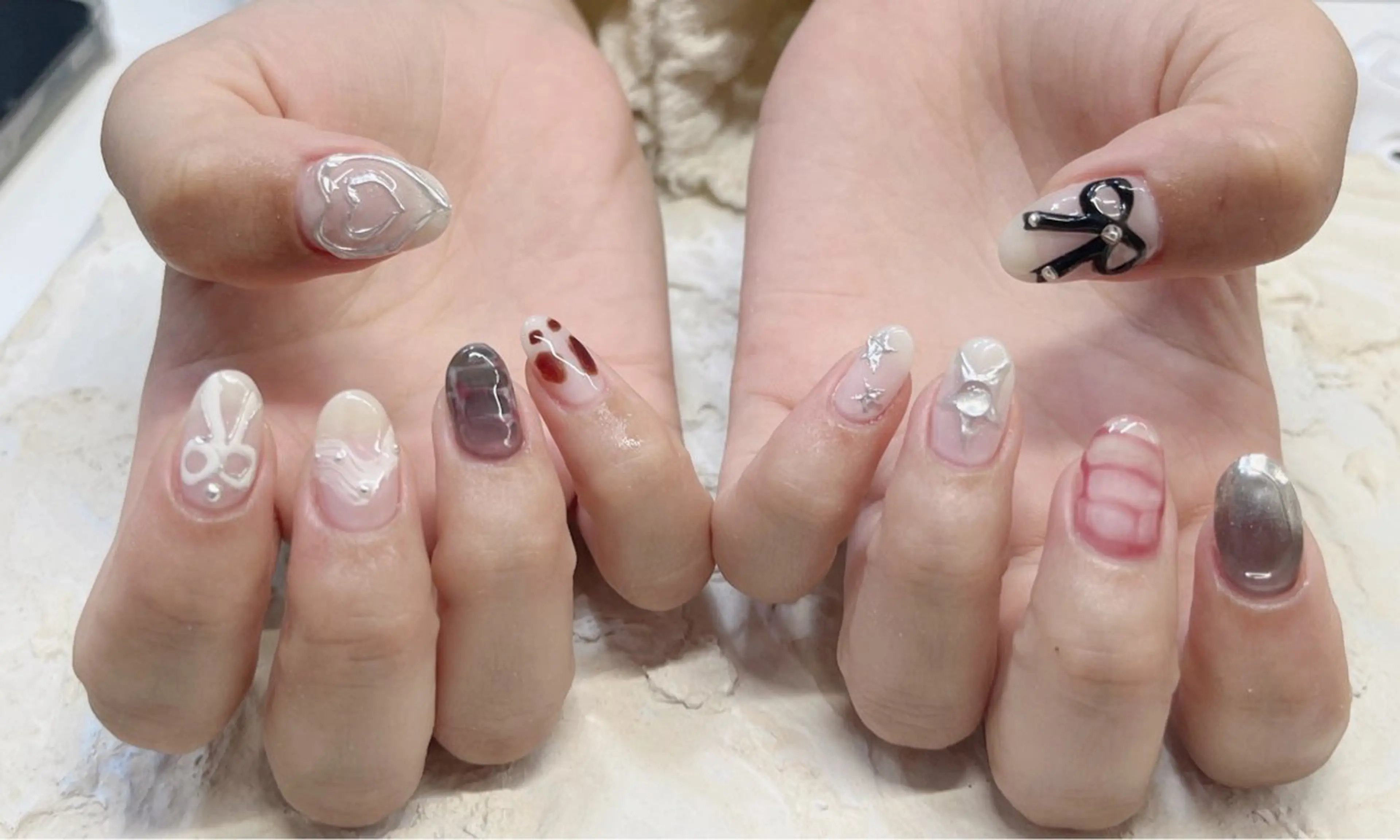 ネイル 持ち込み ハンドネイル Soraya nail salonのネイルデザイン