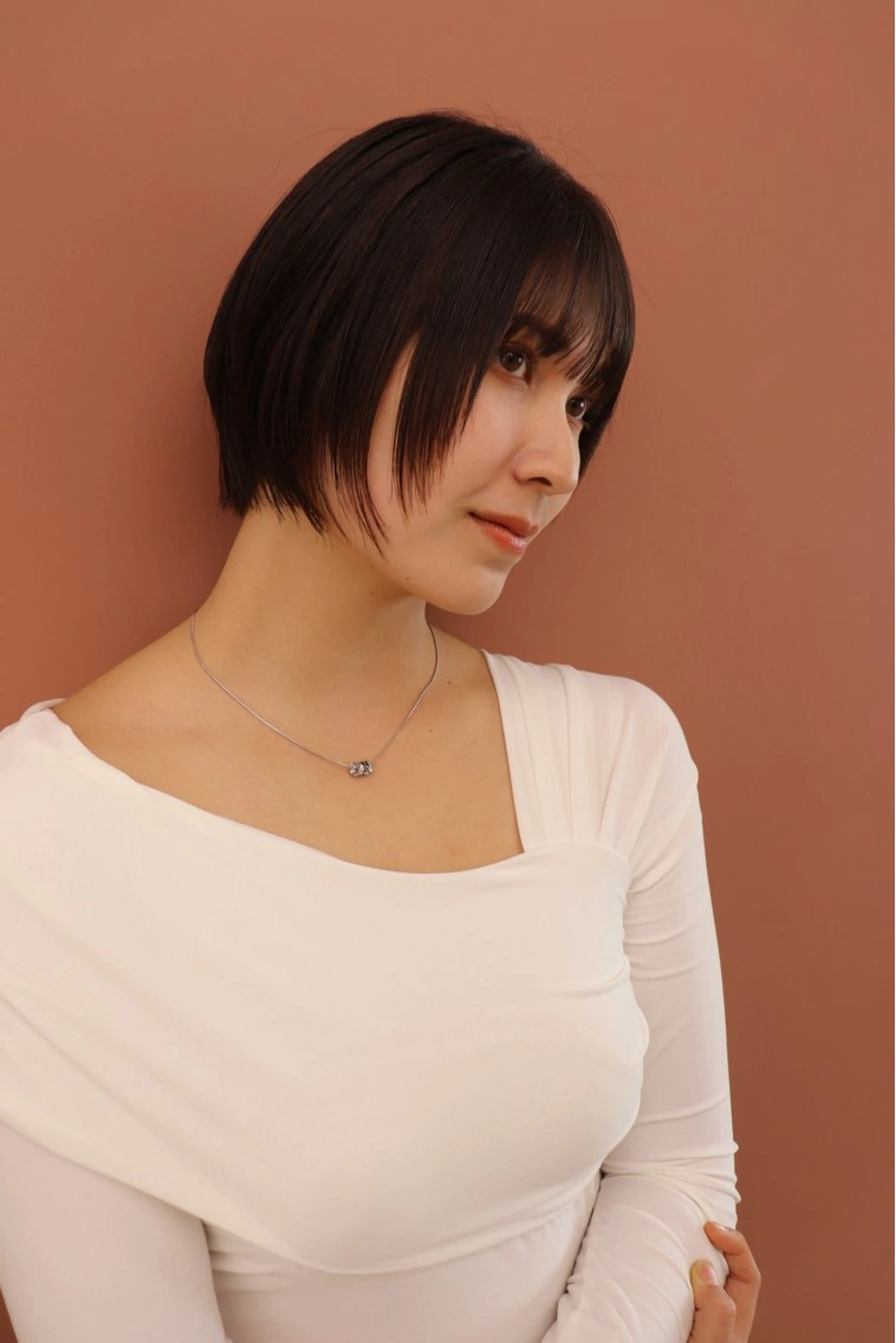 ショート カット ヘアカラー トリートメント 佐合 梨花 / ｅａｕ〈オー〉のヘアスタイル