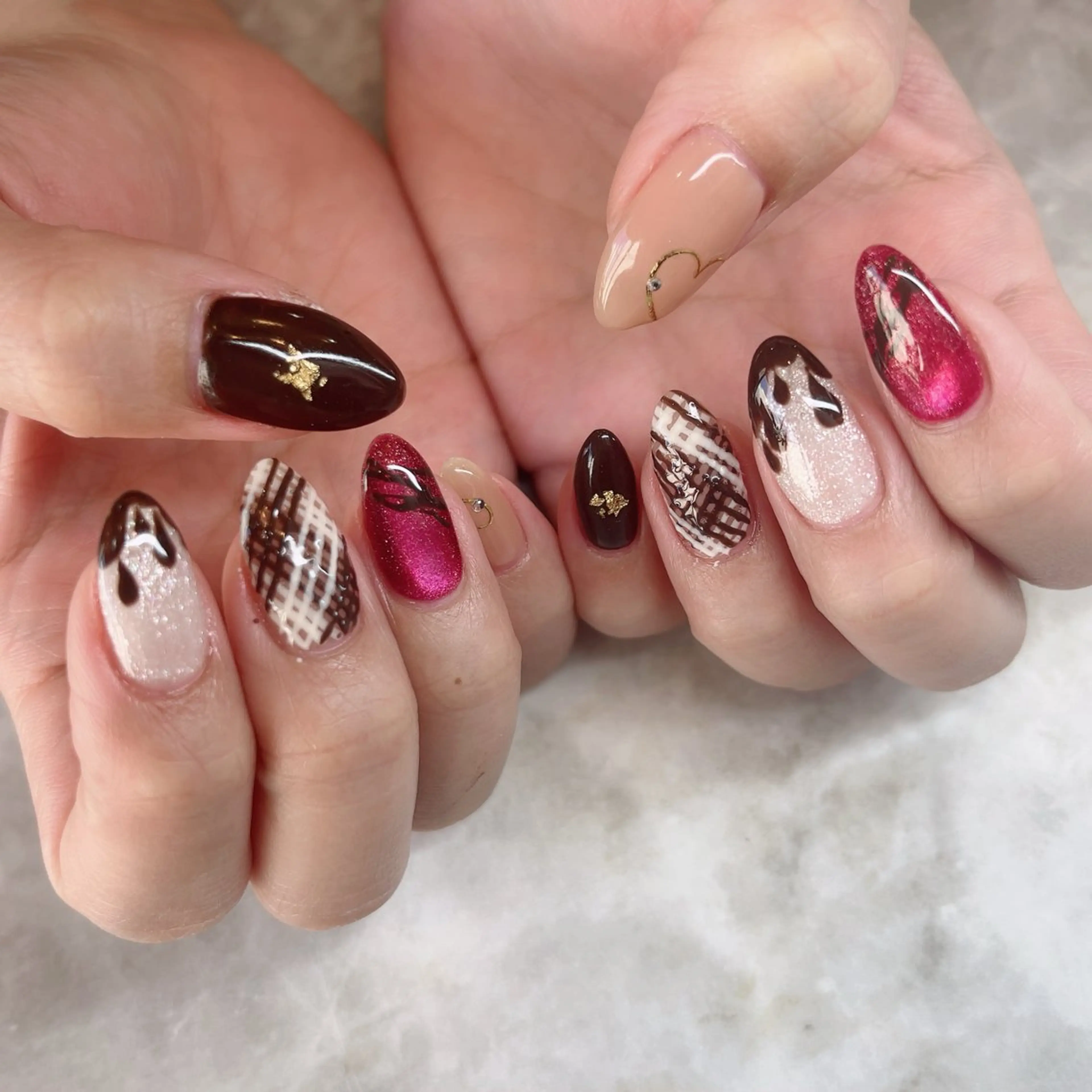 ネイル noix nail &eyeのネイルデザイン