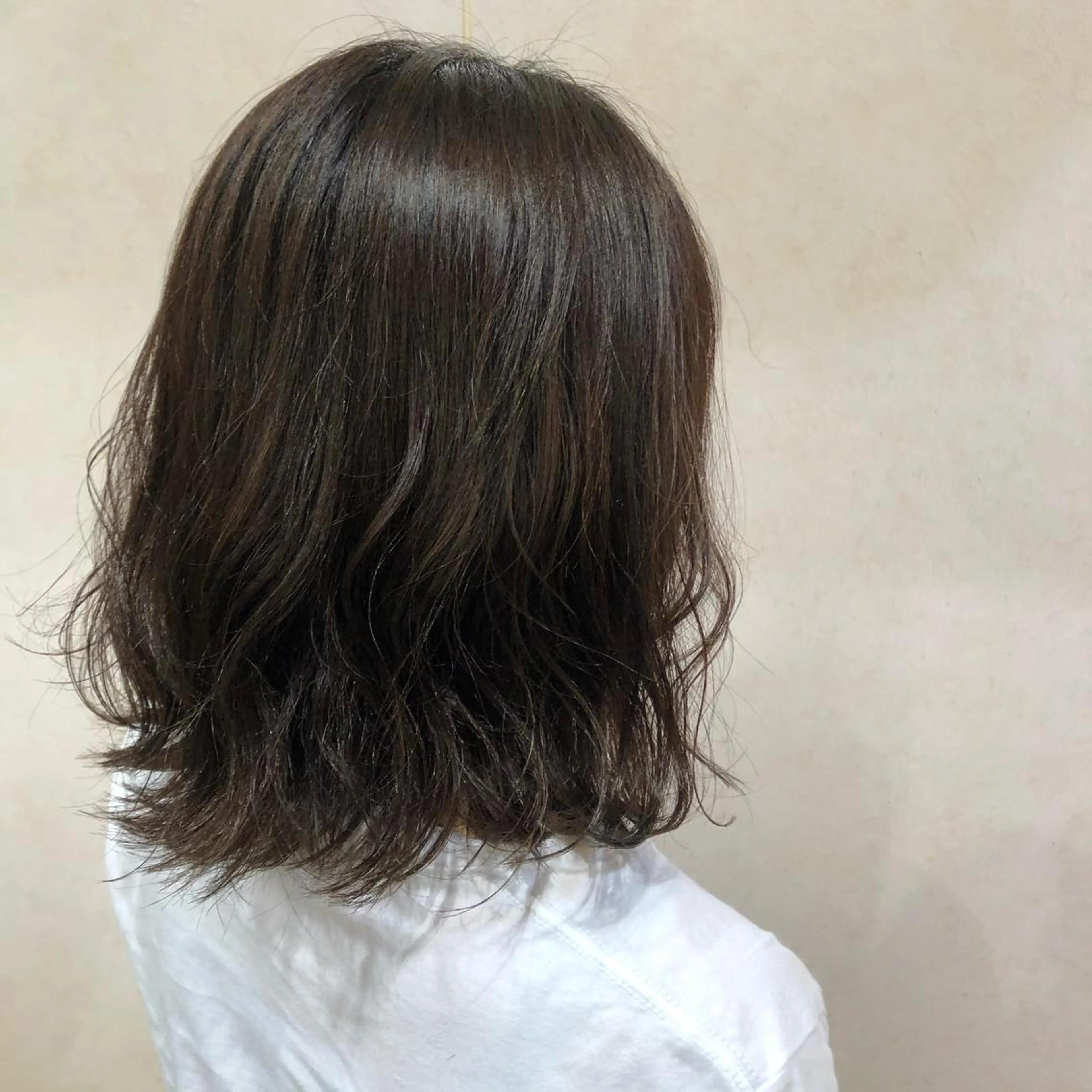 ミディアム 髪質改善 髪質改善カラーゆうひのヘアスタイル