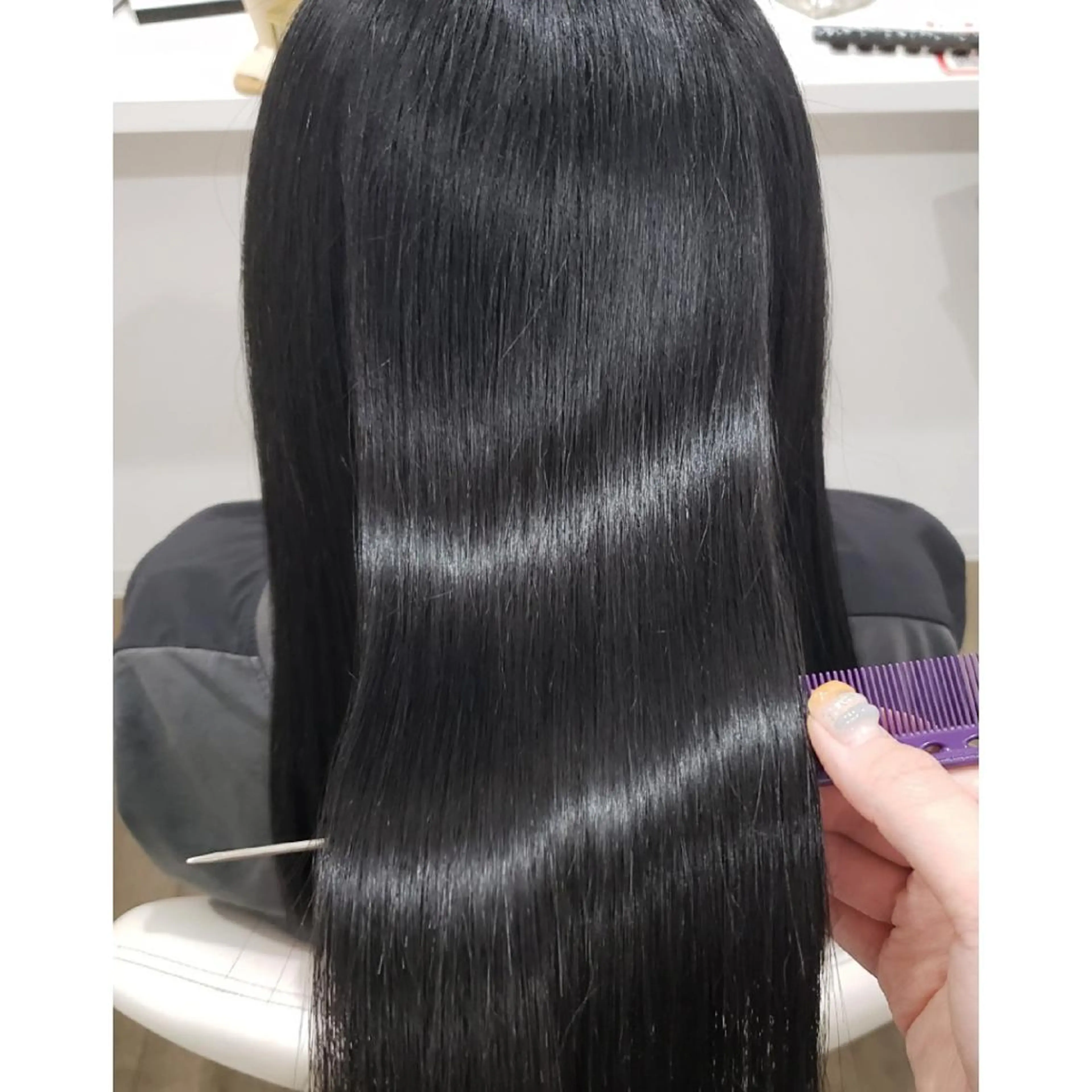 【SNSで話題💗】カット+最高級資生堂SUBLIMICフルコース酸熱トリートメント ダメージ改善×修復✴️うる艶髪への写真