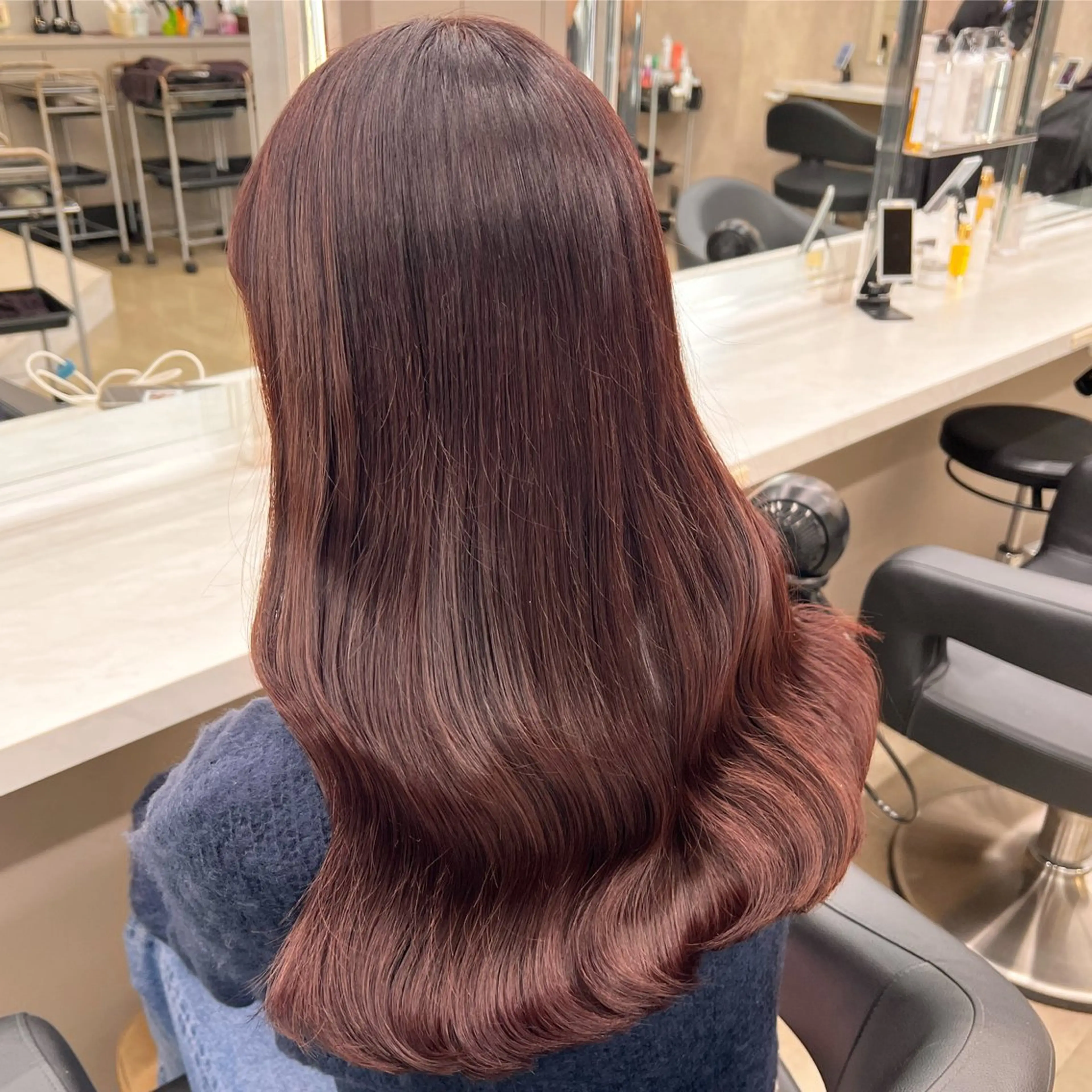 ロング カラー 💖札幌カラー 指名No.1💖玲奈のヘアスタイル