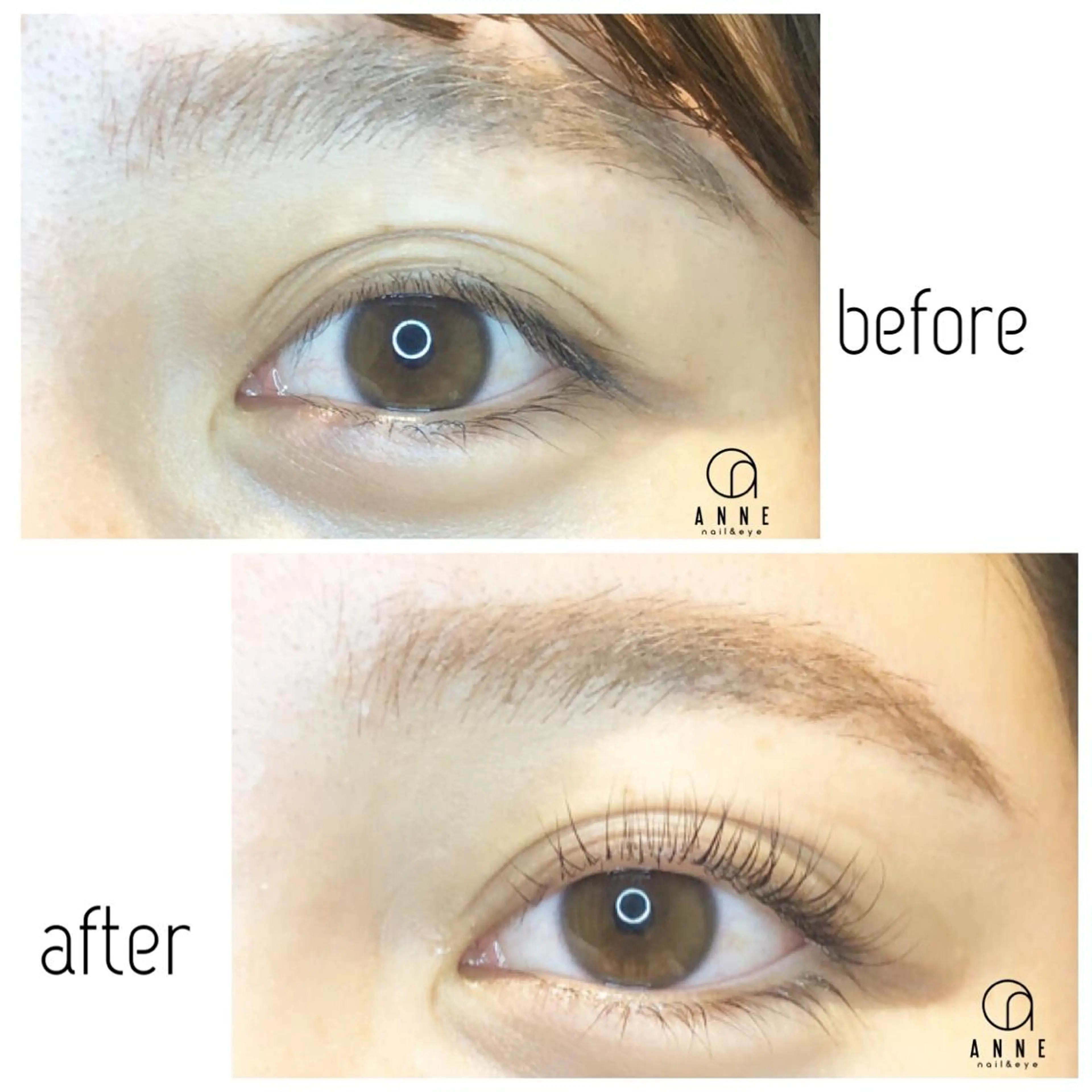 マツエク・マツパ 一重×まつ毛パーマ マツパ 高松 せりなのマツエク・マツパデザイン