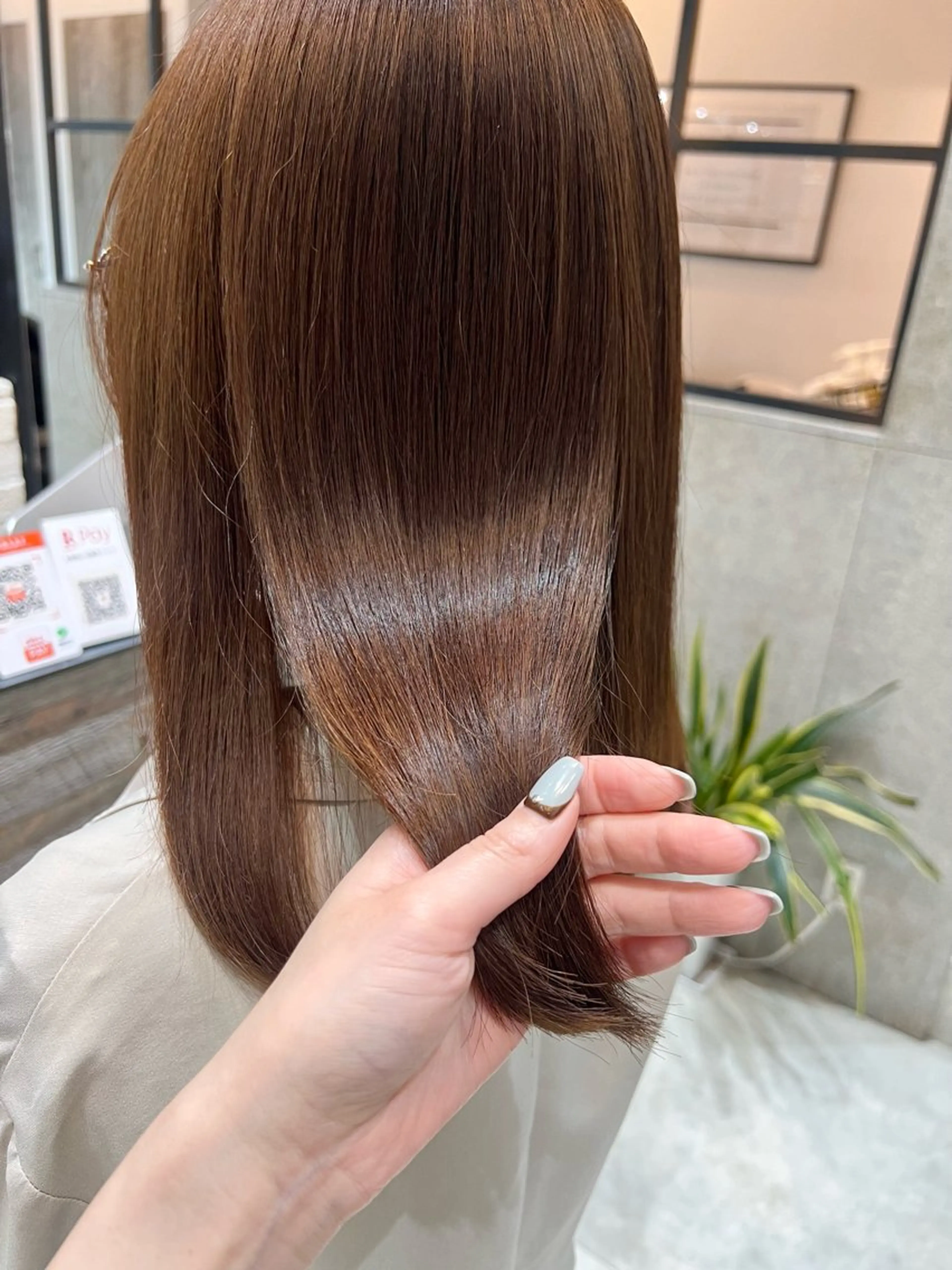 セミロング カラー トリートメント カット ヘアカラー トリートメント 🌿ニュアンス/髪質 改善🌿Fukudaのヘアスタイル