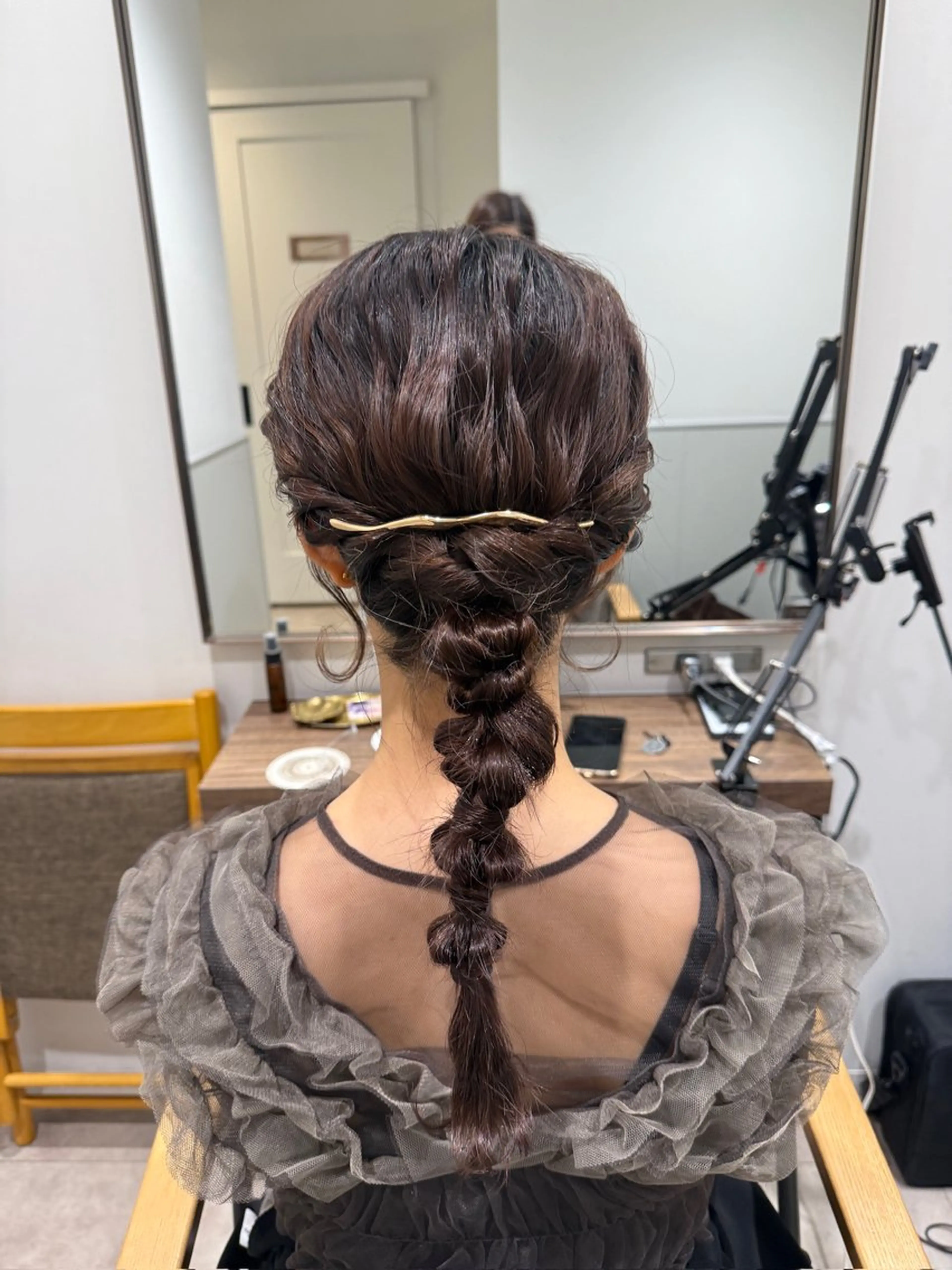 ヘアアレンジ 【銀座】ヘアセット& イメコンSharmeのヘアスタイル