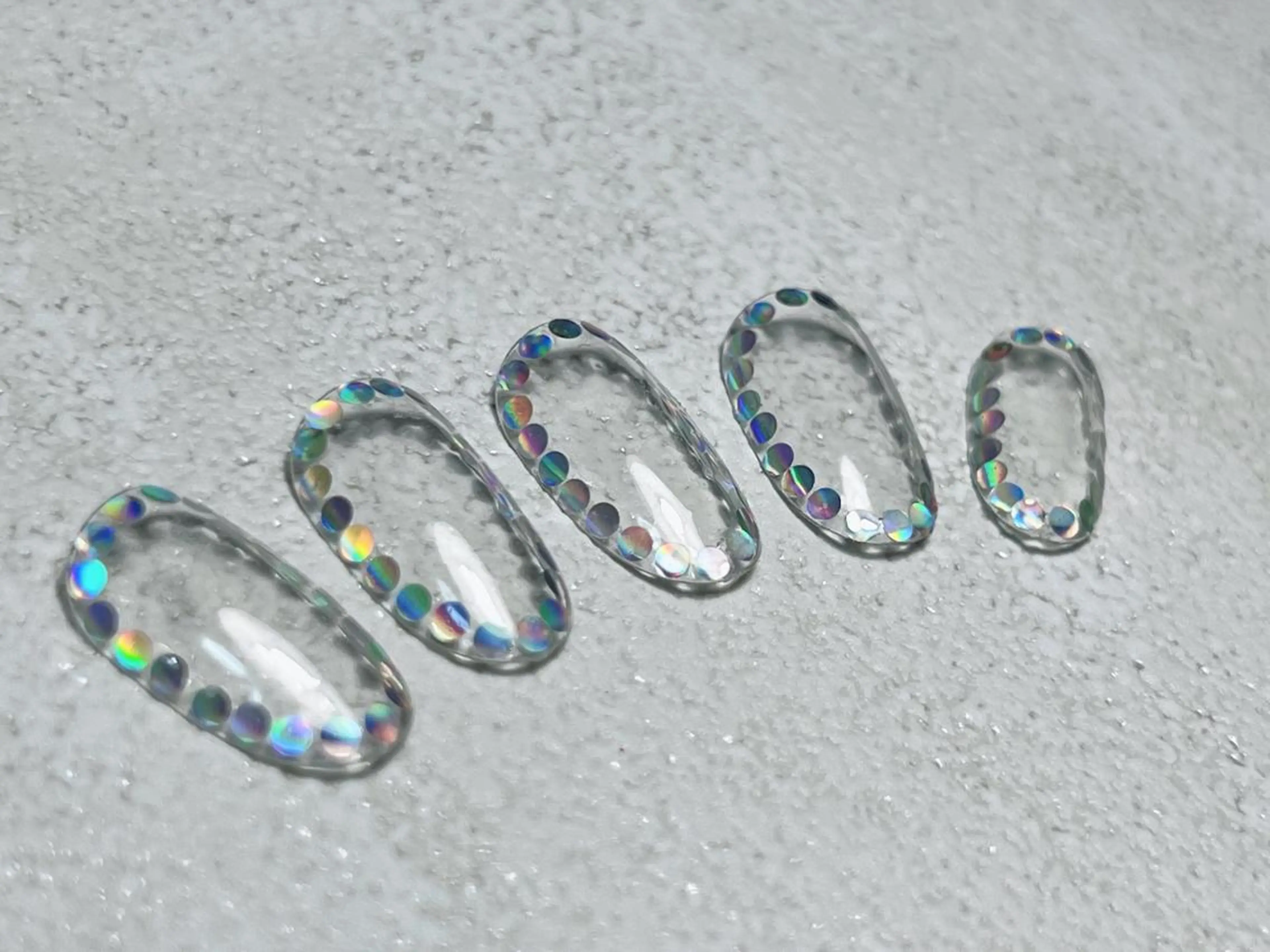 ネイル クリアネイル lucky nail 歌舞伎町のネイルデザイン