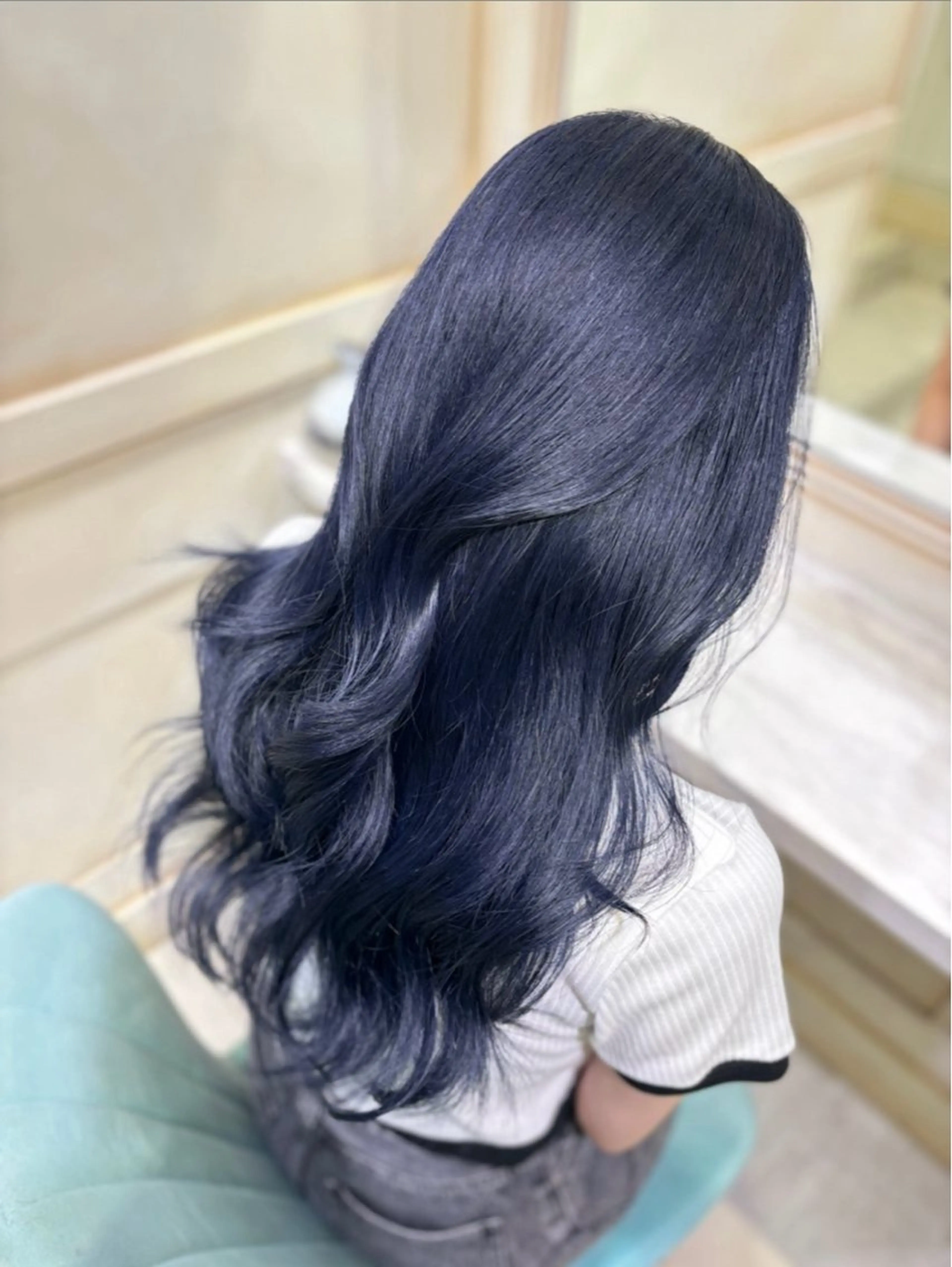 ロング カラー カット ヘアカラー トリートメント 透明感カラー/ kazusaのヘアスタイル