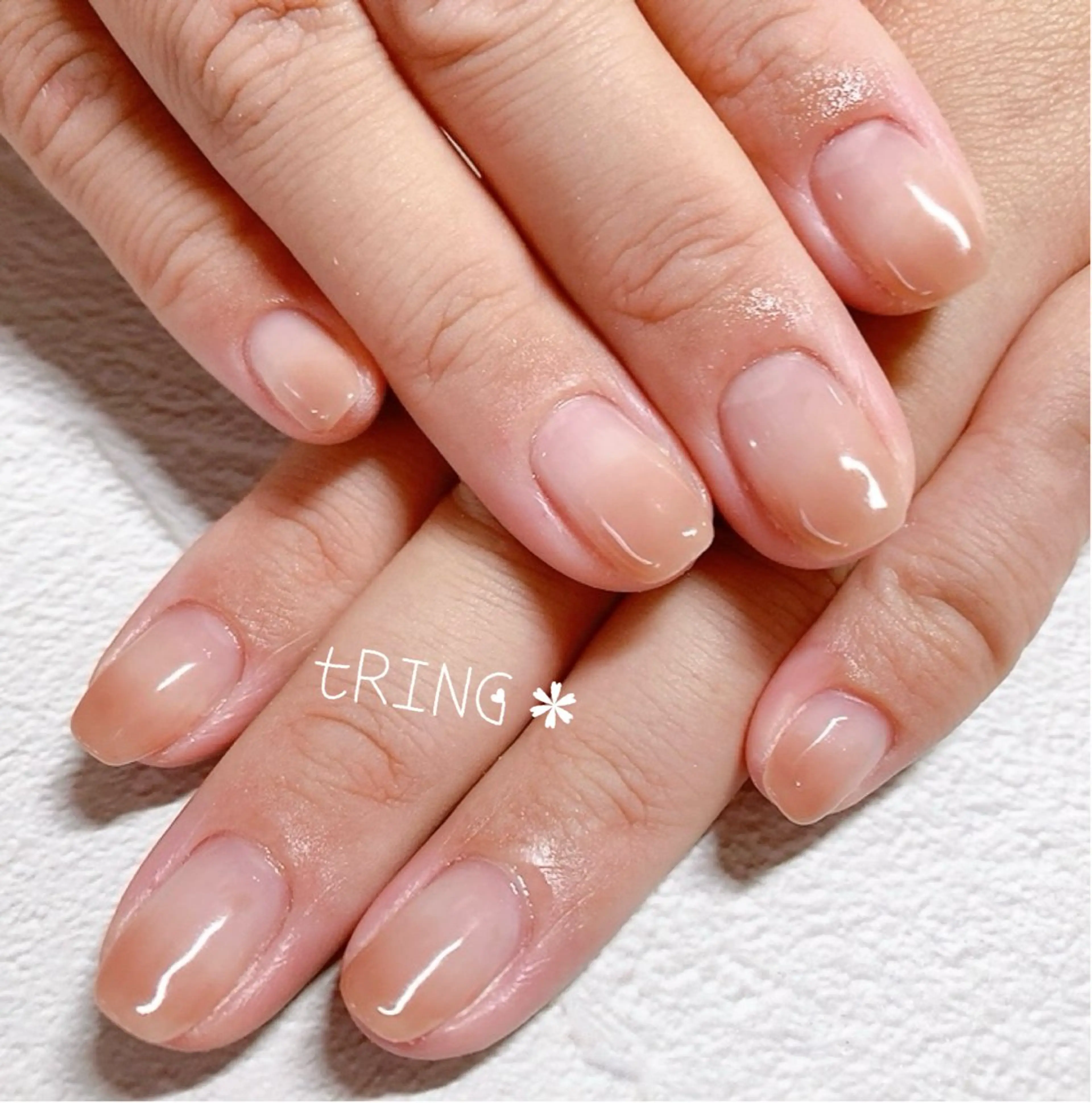 ネイル ハンドネイル tRING* しいの木台のネイルデザイン