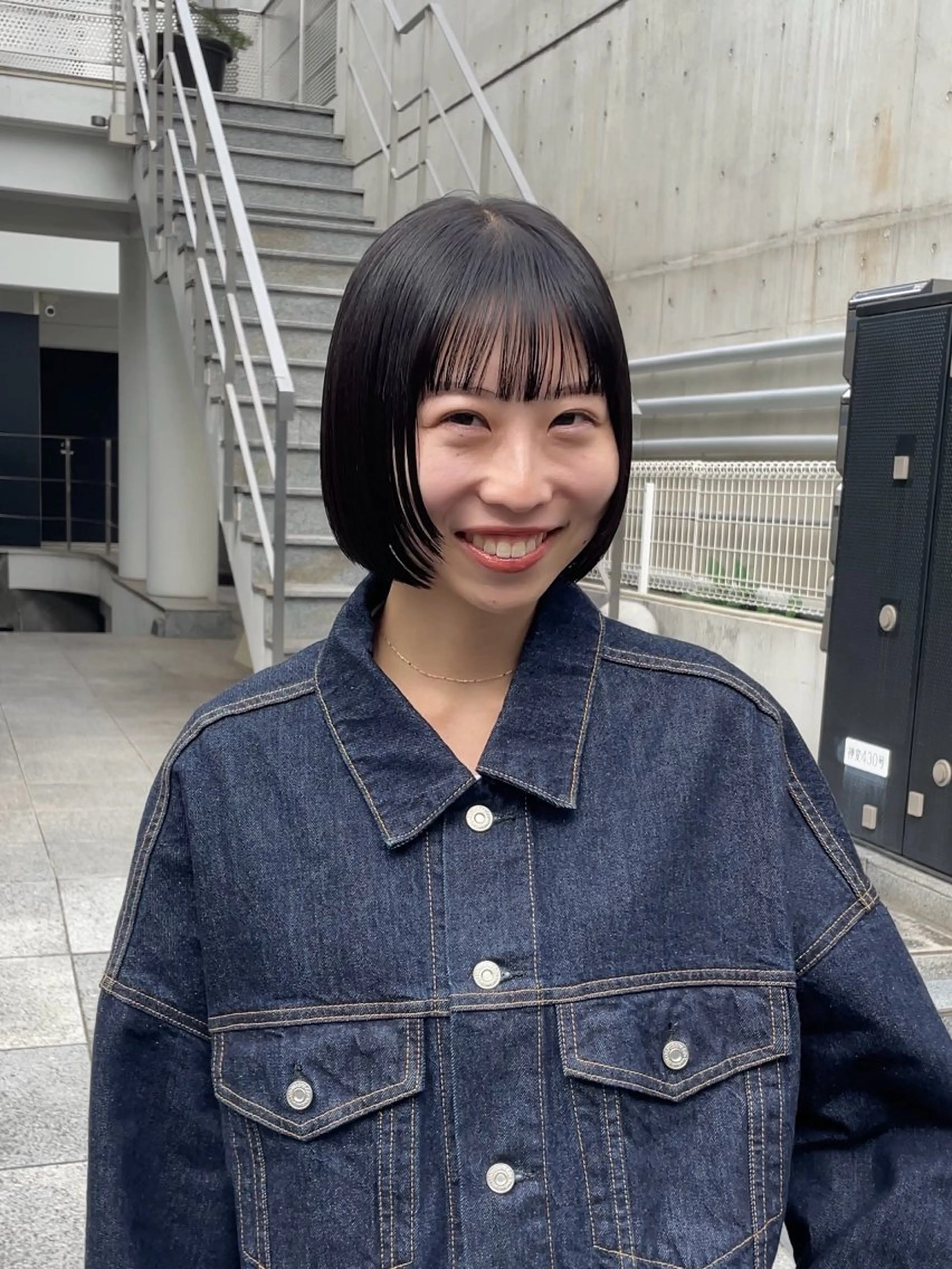 ミディアム カラー カット ヘアカラー Qin shaire salon 原宿所属・🌿パーマ/ボブ/ レイヤー/Mikiのヘアスタイル