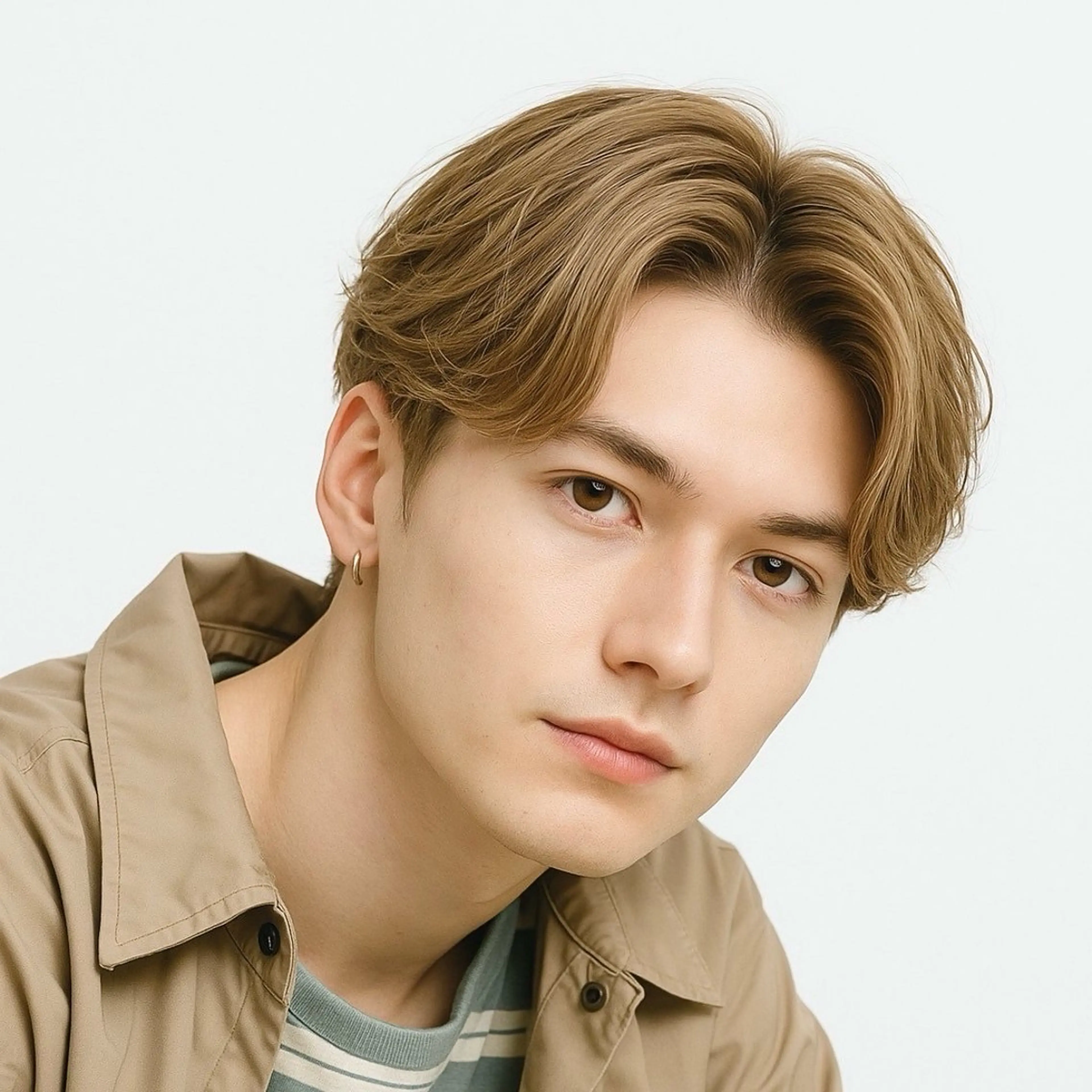 ショート メンズ ヘアカラー トリートメント 新宿メンズヘア No.1店長松澤のヘアスタイル