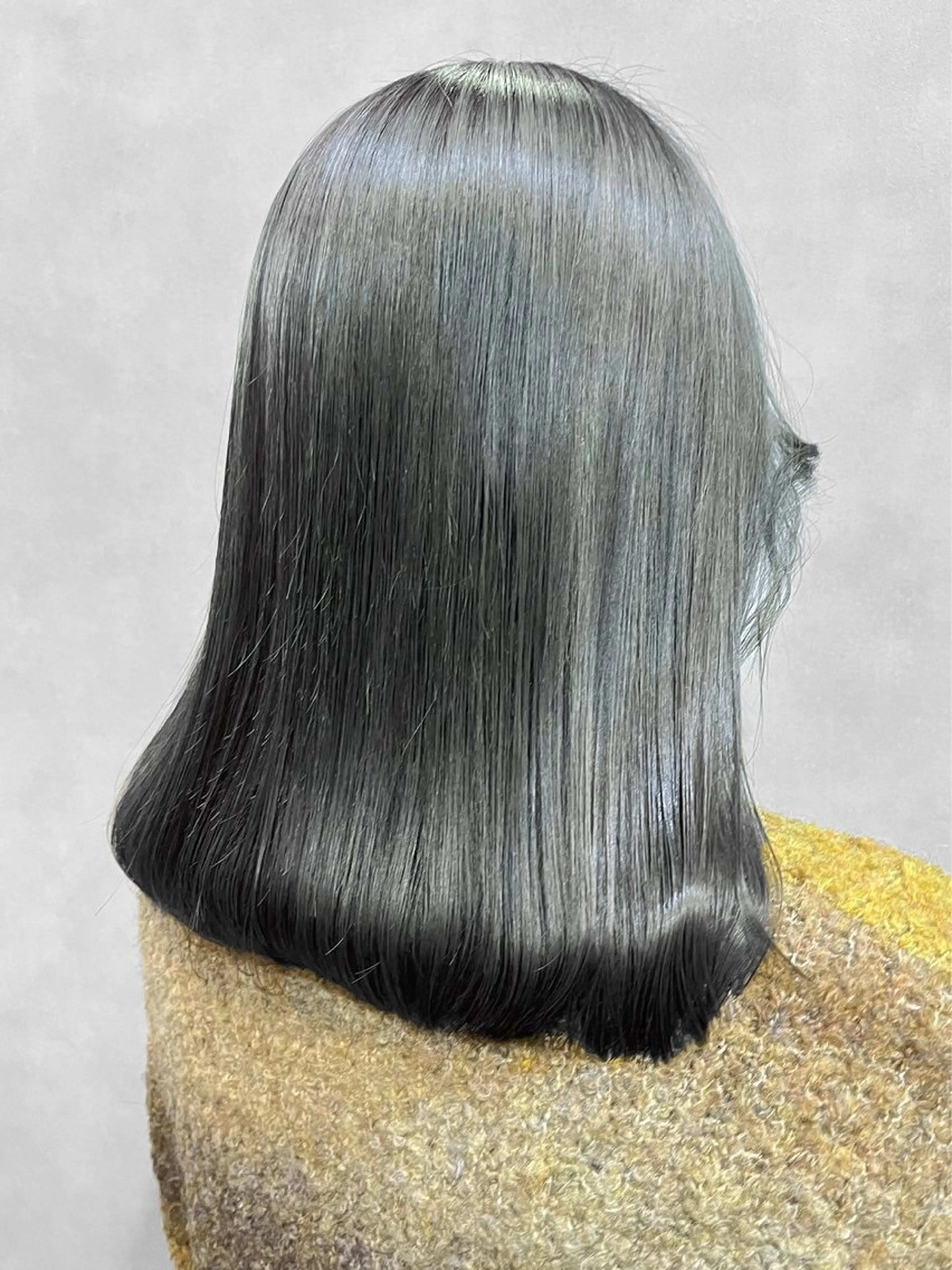 セミロング カラー ヘアカラー トリートメント ハイトーン/韓国風/ 艶髪/吉祥寺のヘアスタイル