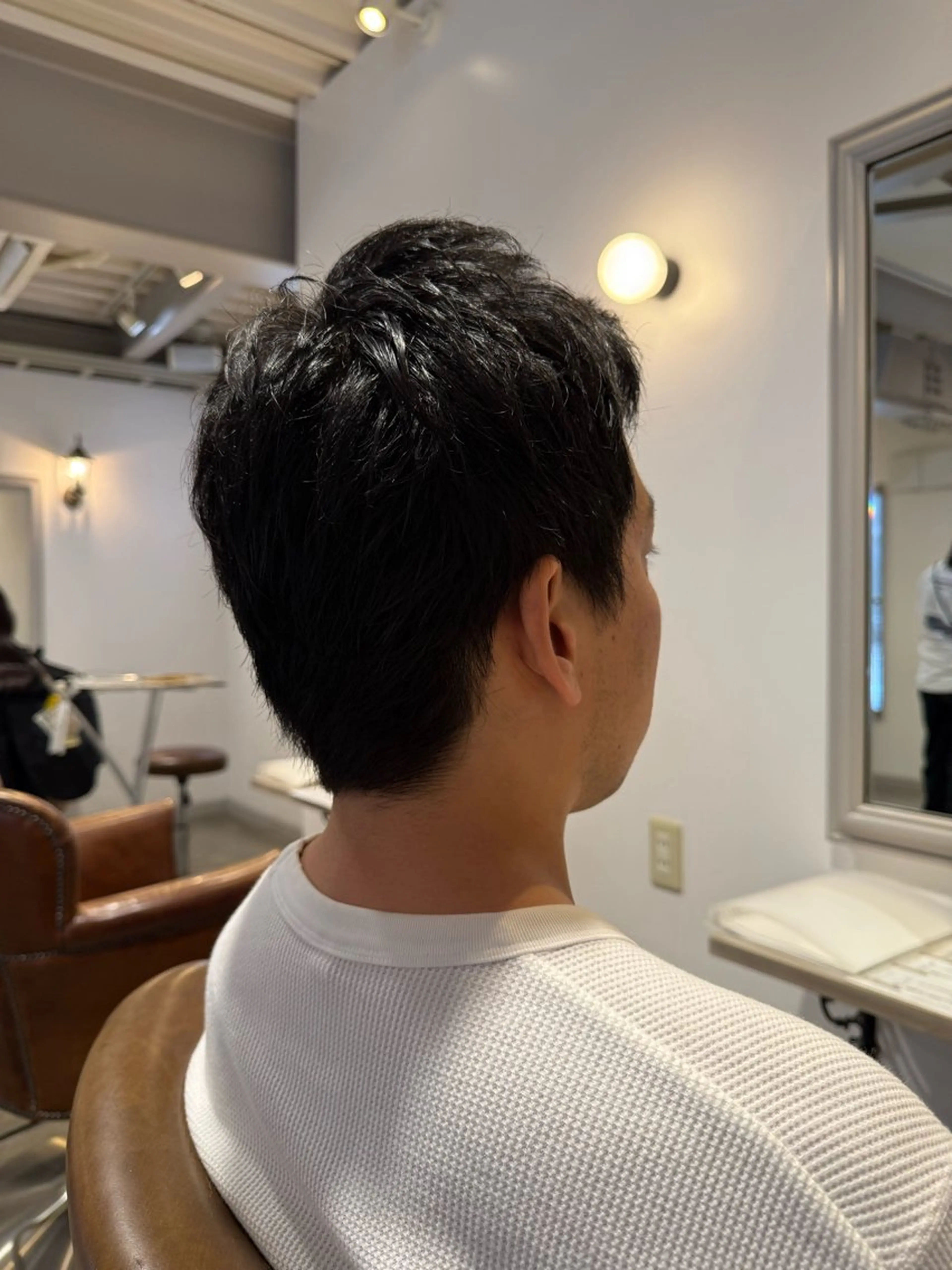 メンズ カット 髪質改善／似合わせ ショート／芝　圭佑のヘアスタイル