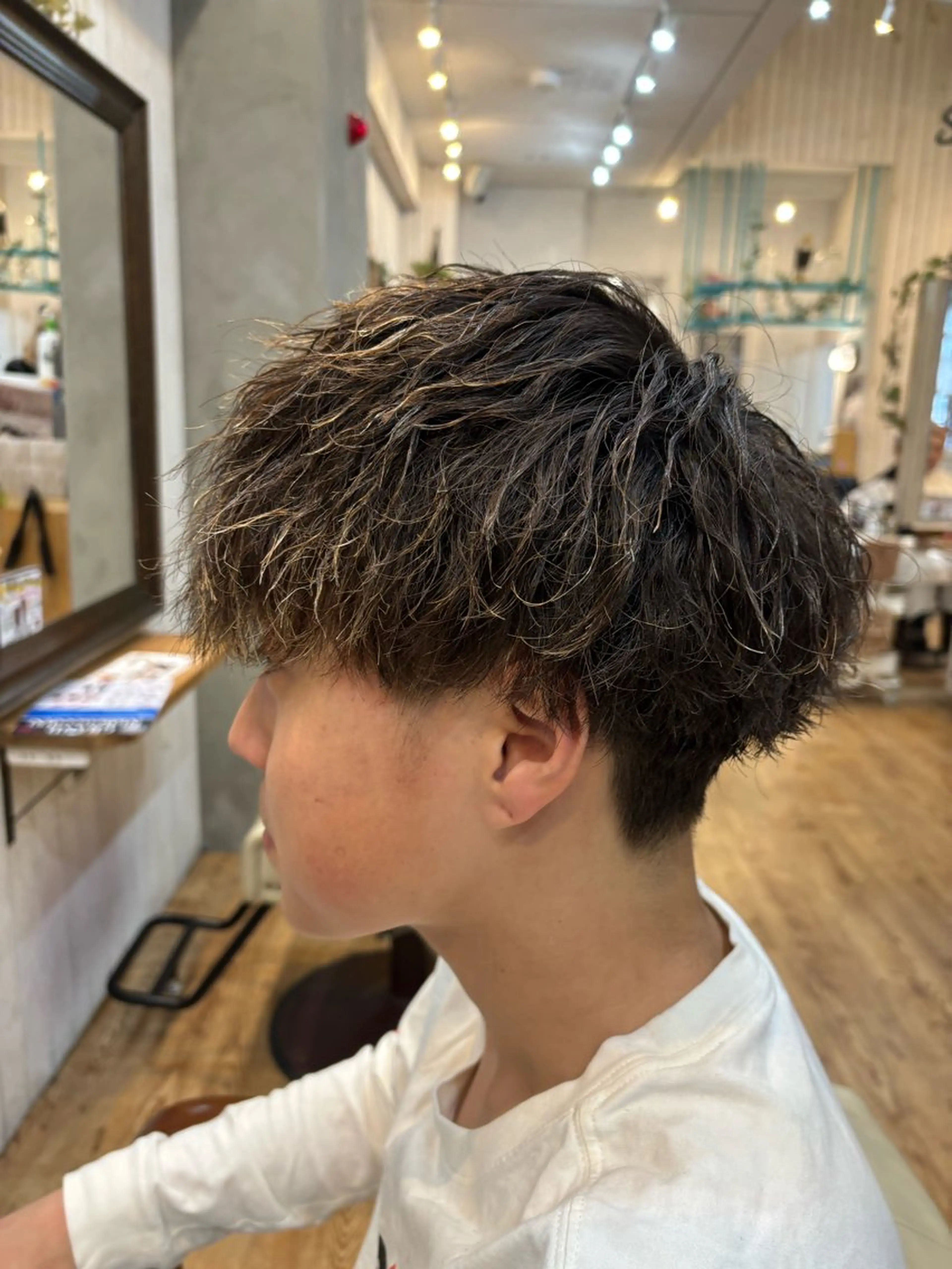 ショート パーマ メンズ †山尾 大輝†のヘアスタイル