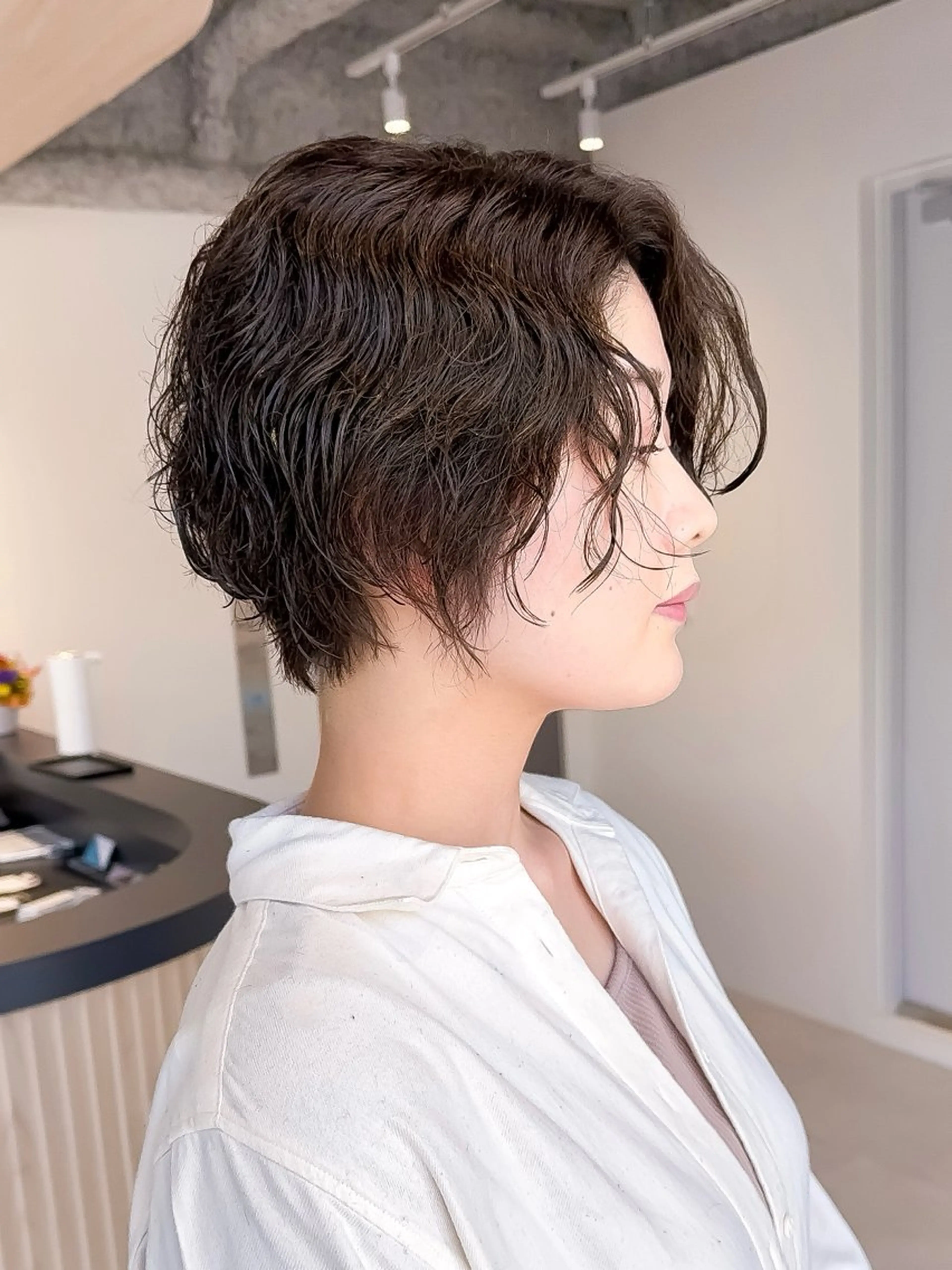 ショート ショートヘア SNSモニター募集！ くせ毛特化/大村のヘアスタイル