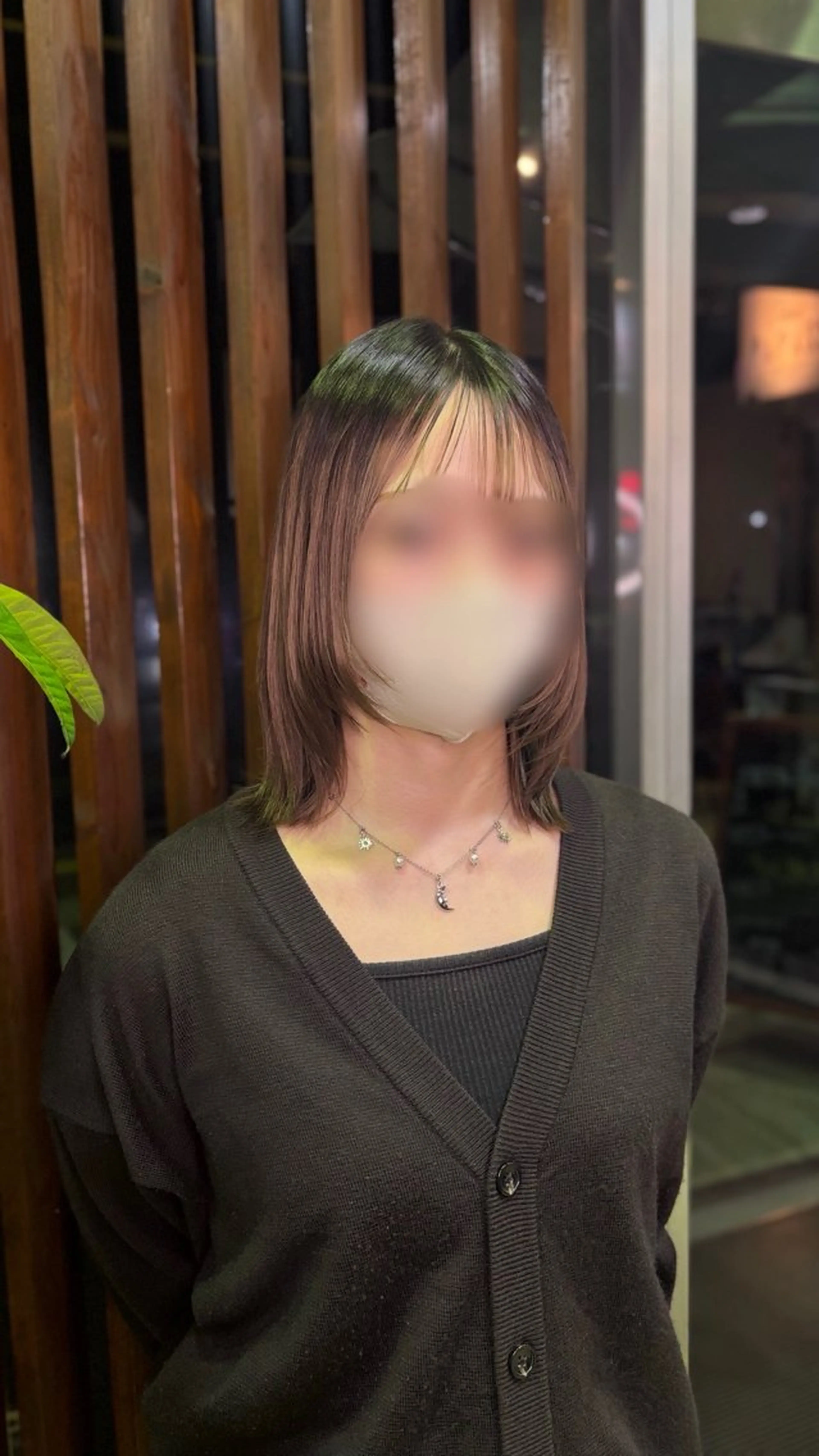 ミディアム カット 岡山レイヤーカット/ 髪質改善/松島大己のヘアスタイル