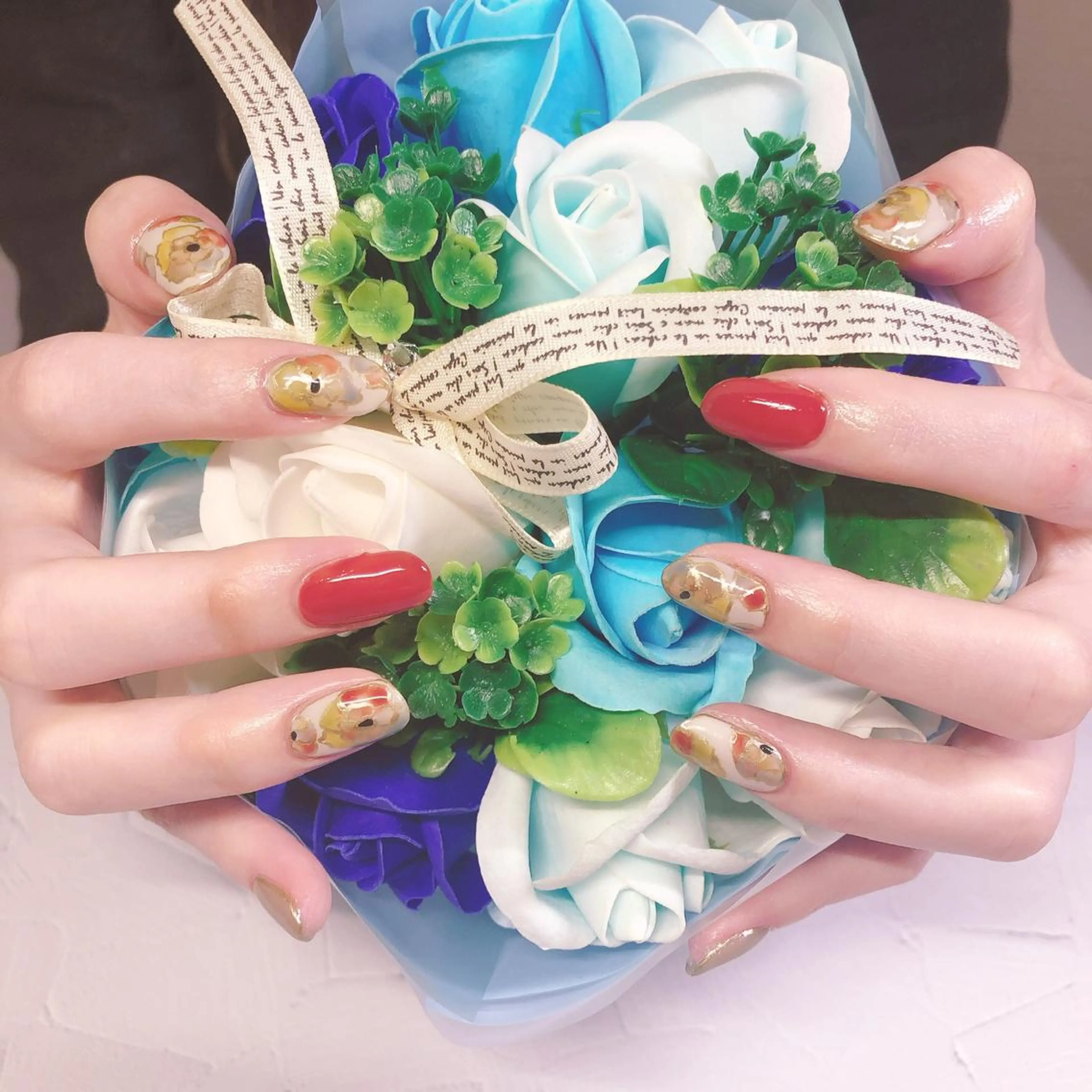 ネイル 奥園 良恵のネイルデザイン