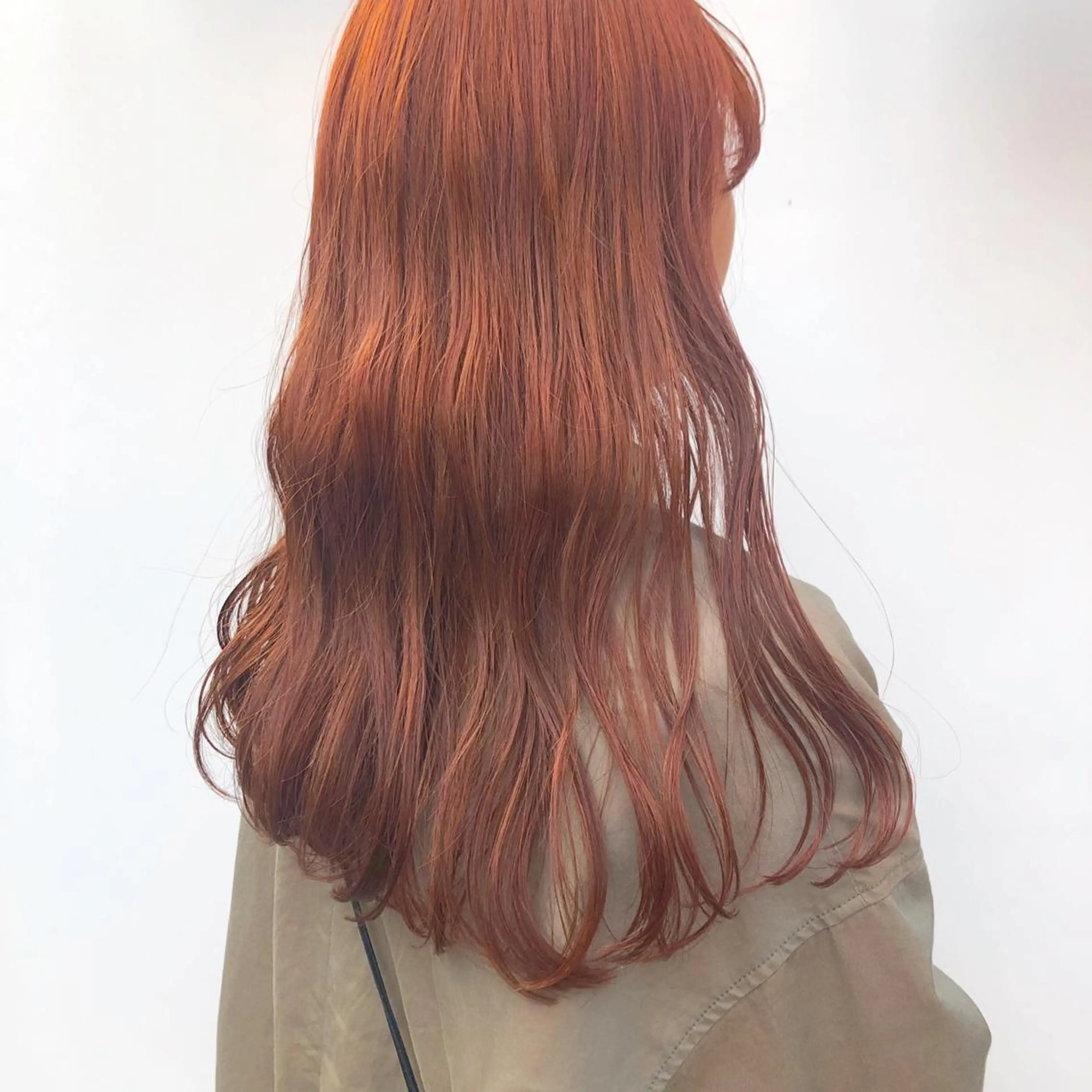 ロング カラー パーマ ヘアアレンジ メンズ ネイル マツエク・マツパ メンズ韓国風 オレンジ カラーマツエク 韓国風マツエク 韓国風ヘア 天神レイヤーカット No.1💖マユカのヘアスタイル