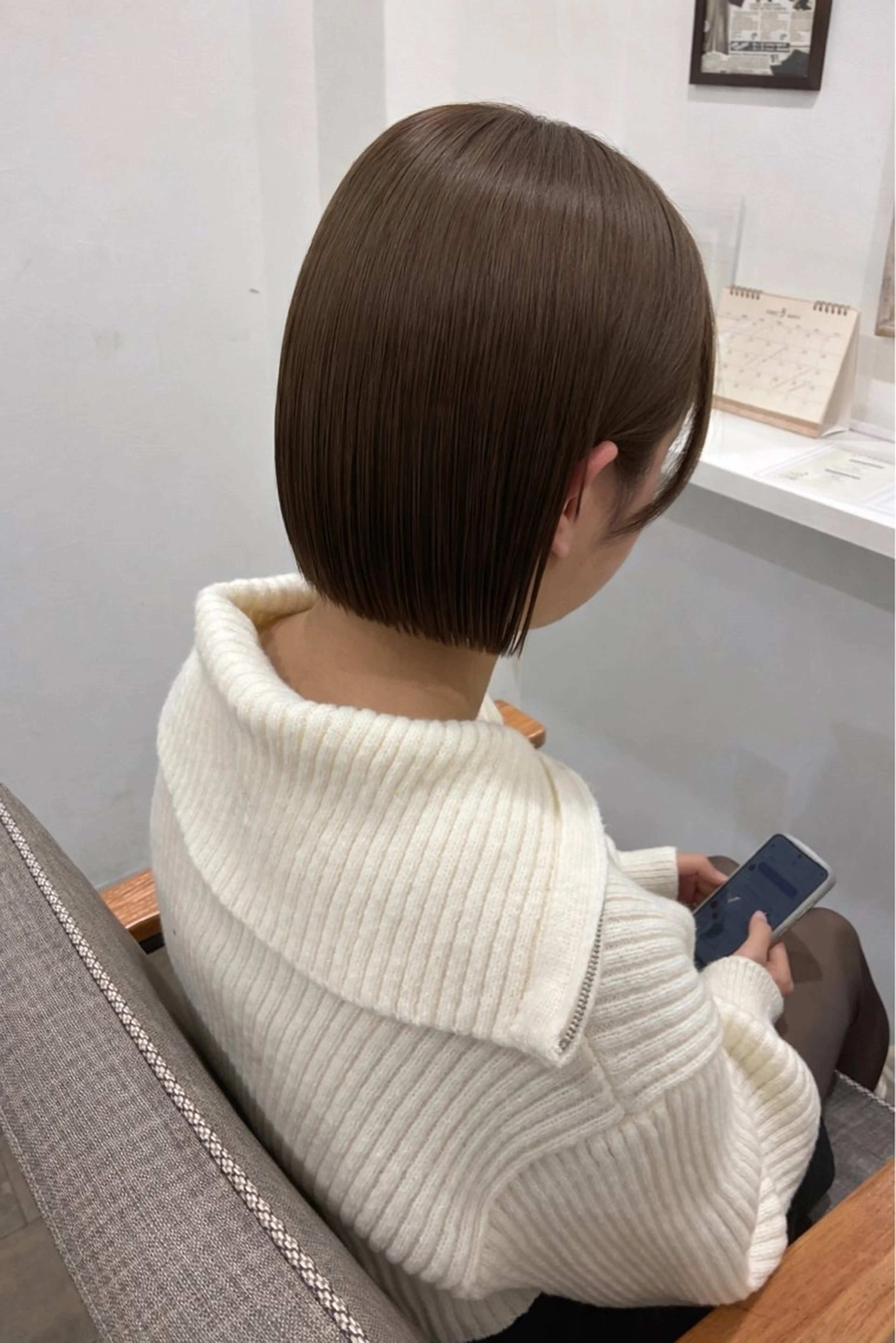 ショート 髪質改善jewelbox 〜私のトリートメント〜 東梅田店所属・髪質改善/ボブ/梅田 runa_ニュアンスのヘアスタイル