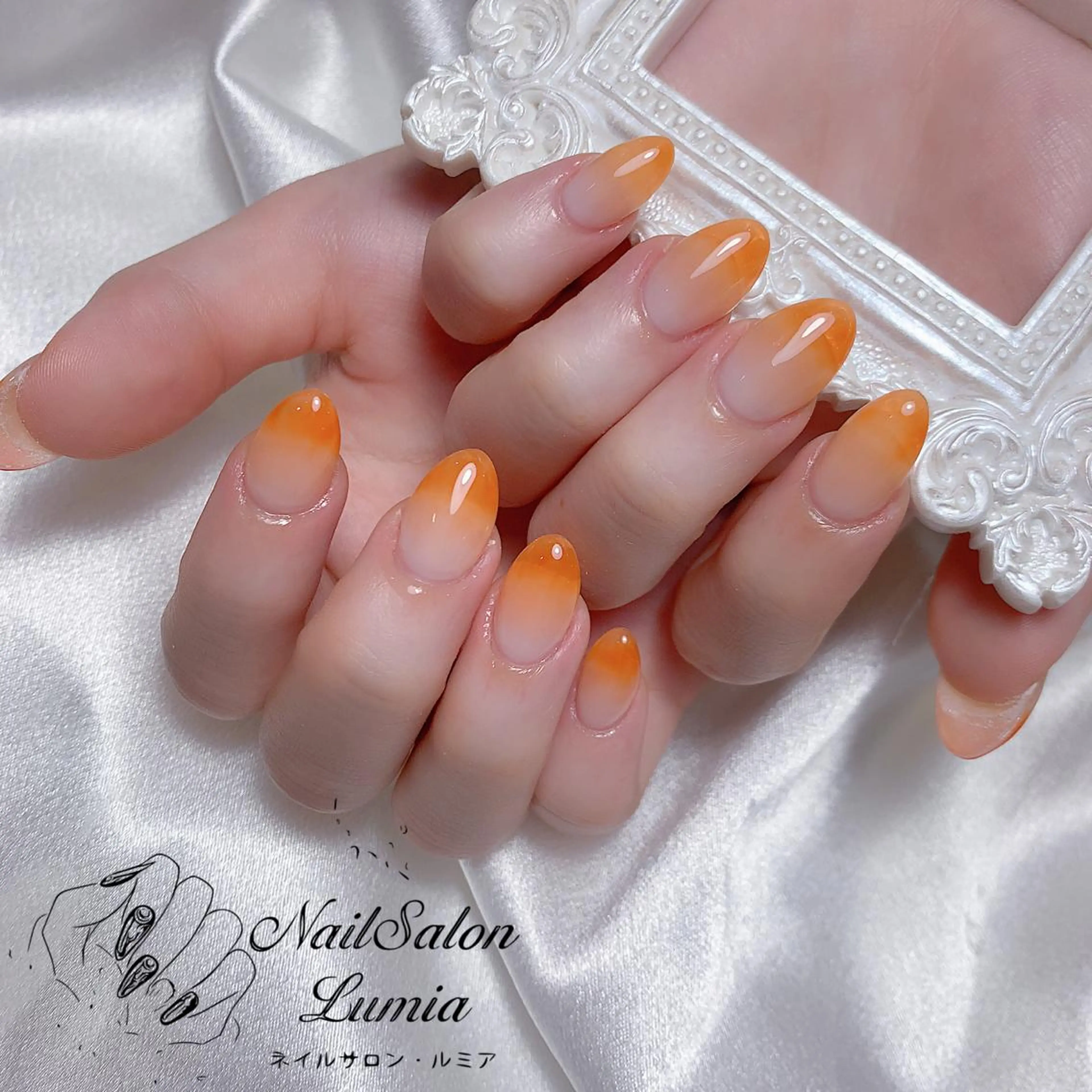 ネイル ハンドネイル ネイルサロン ルミア Lumia 店長のネイルデザイン