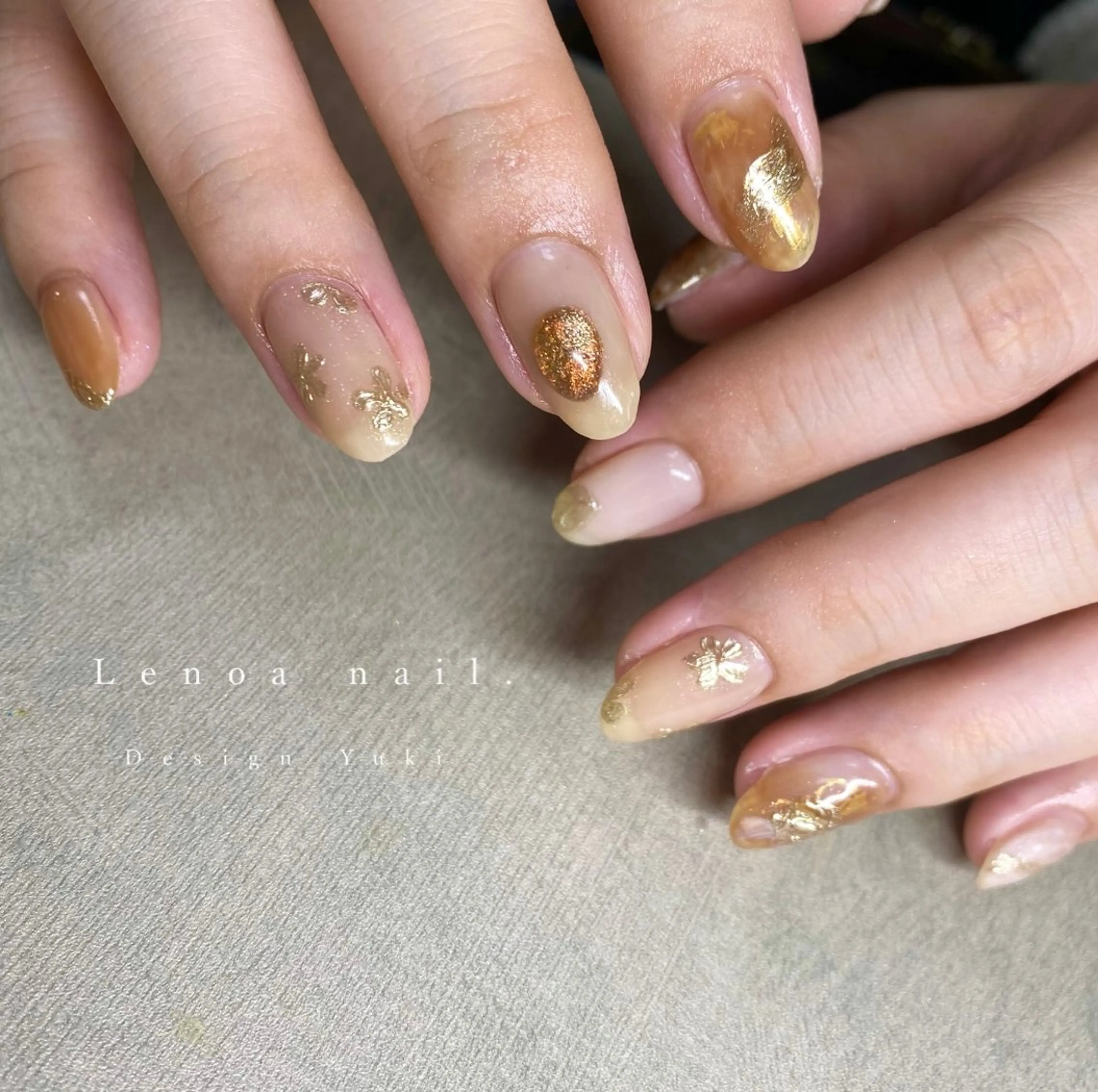 ネイル ハンドネイル Lenoa Yukiのネイルデザイン