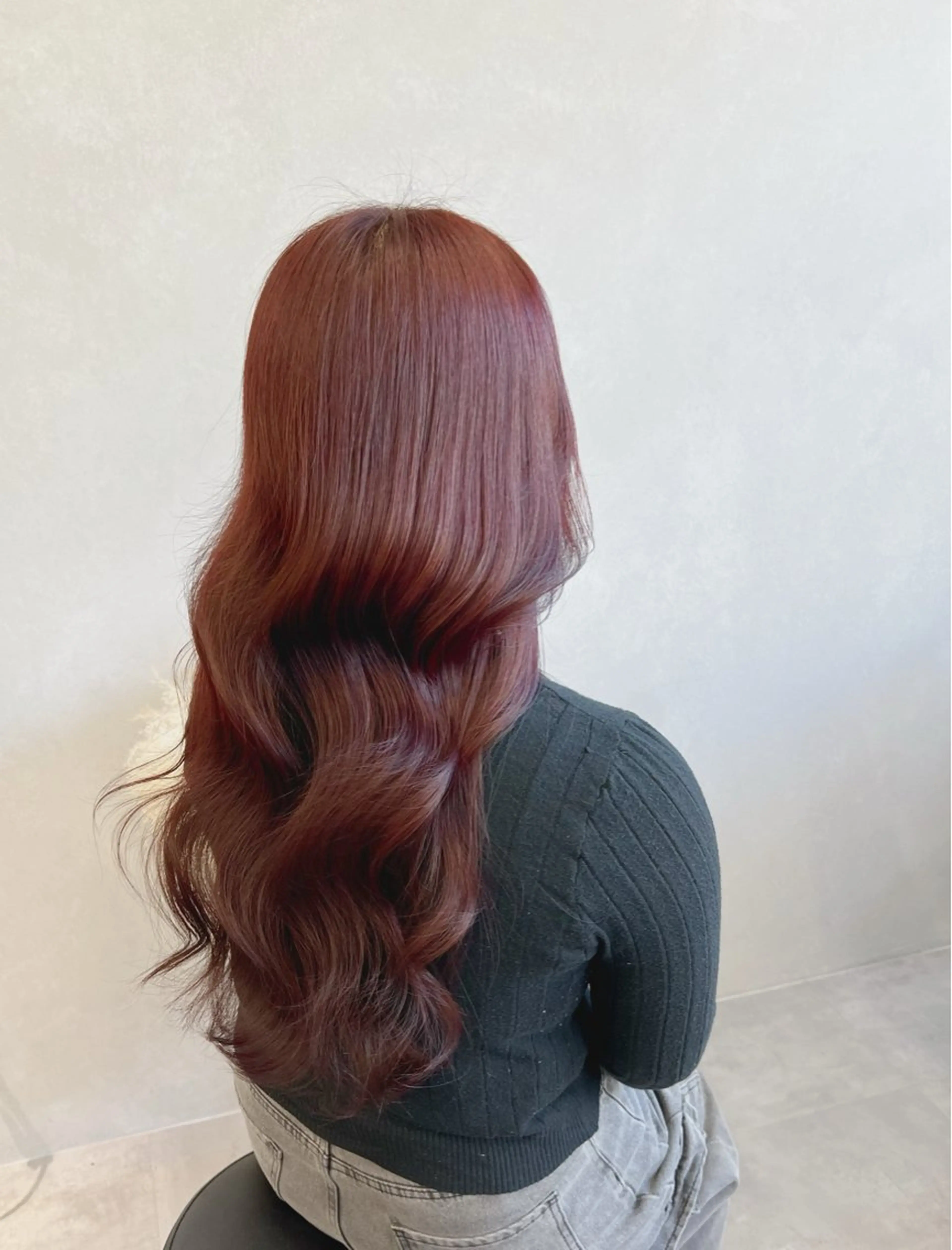 カット+透明感暖色カラー+TOKIOトリートメントの写真