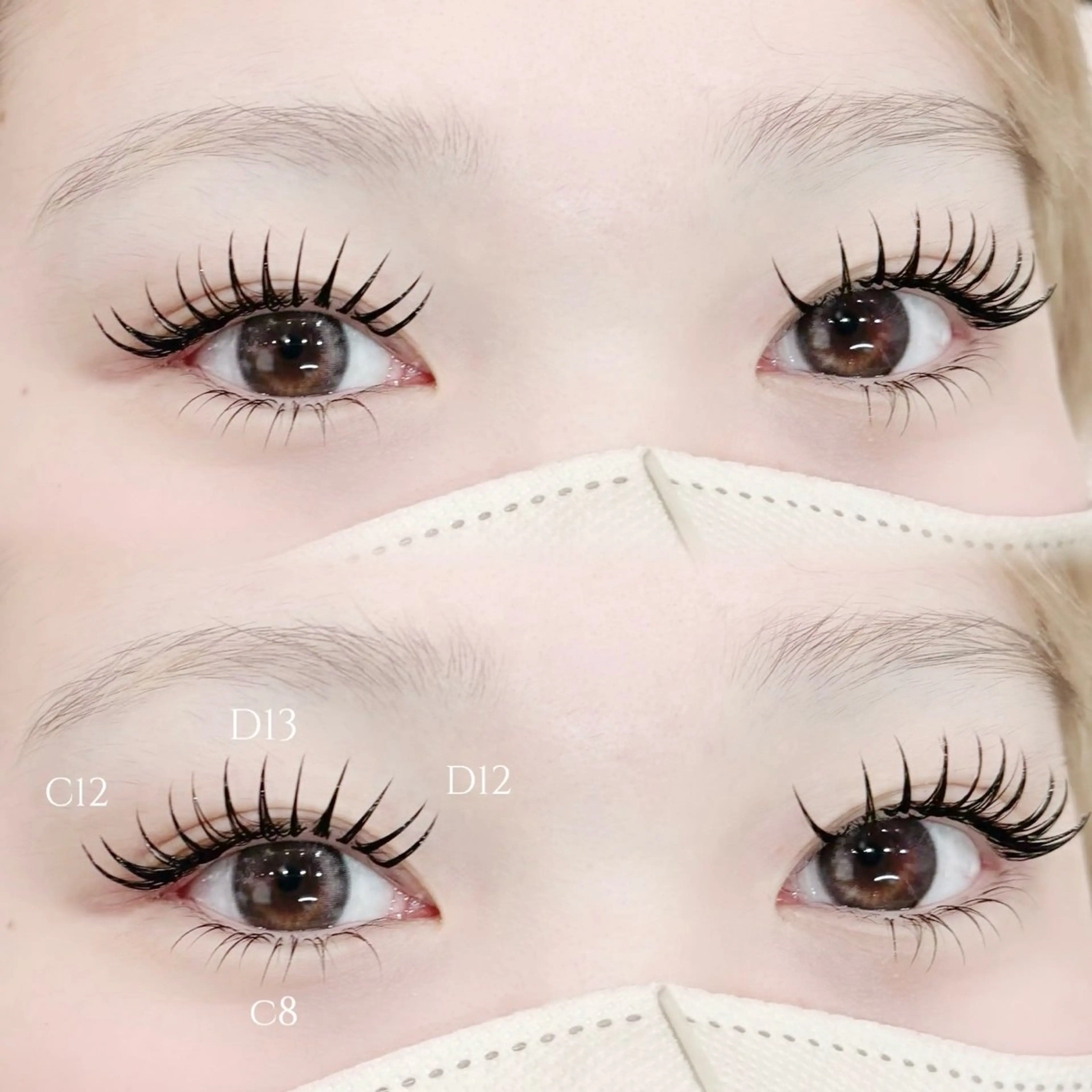 マツエク・マツパ aika/ &healthy🪽のマツエク・マツパデザイン