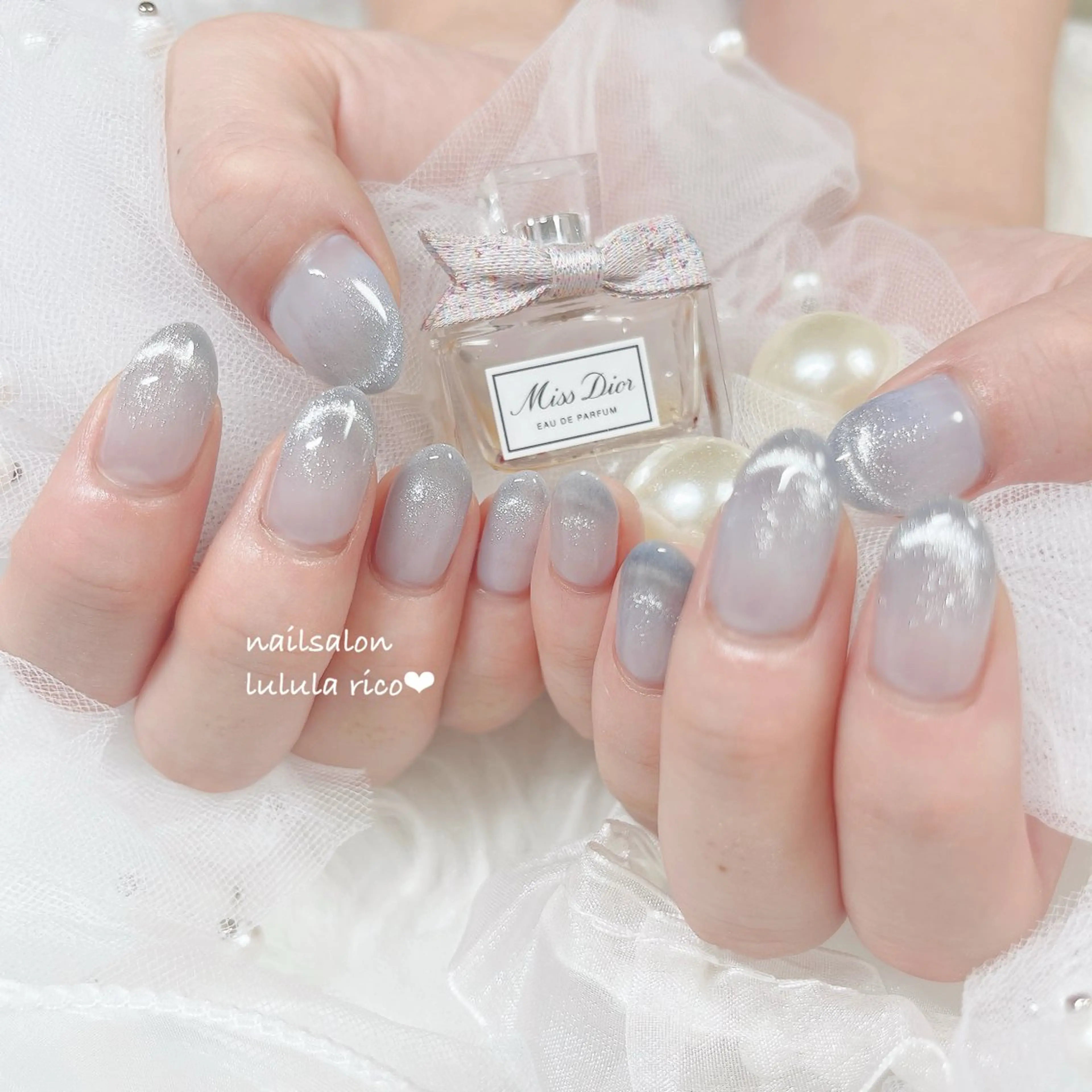 ネイル フレンチネイル マグネットネイル マグネットフレンチ lulula ricoのエステ・リラクイメージ