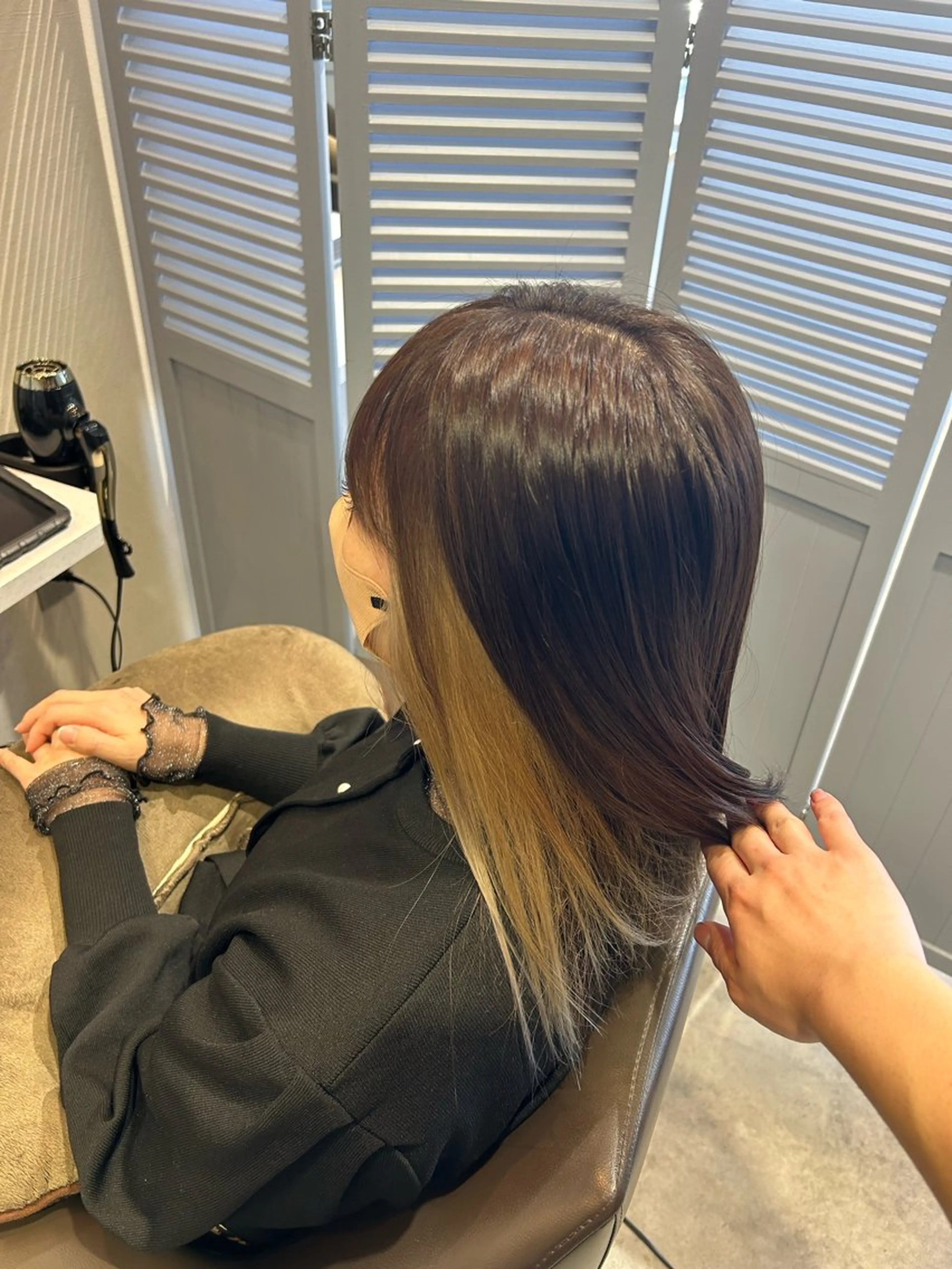 セミロング SUGAR/ソウ みたけのヘアスタイル