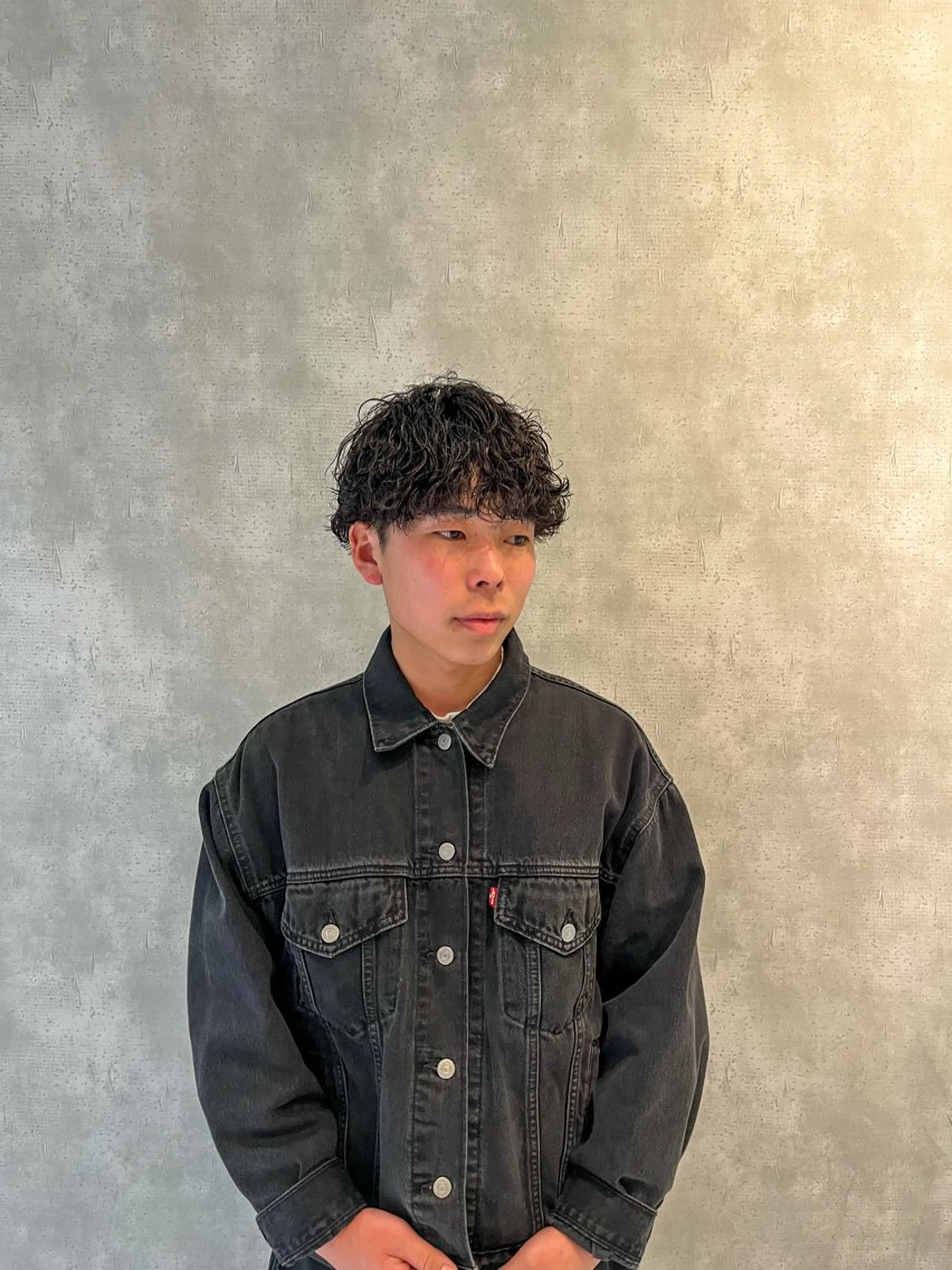 【来店時Instagramフォローで割引】メンズ限定✨カット＋パーマの写真