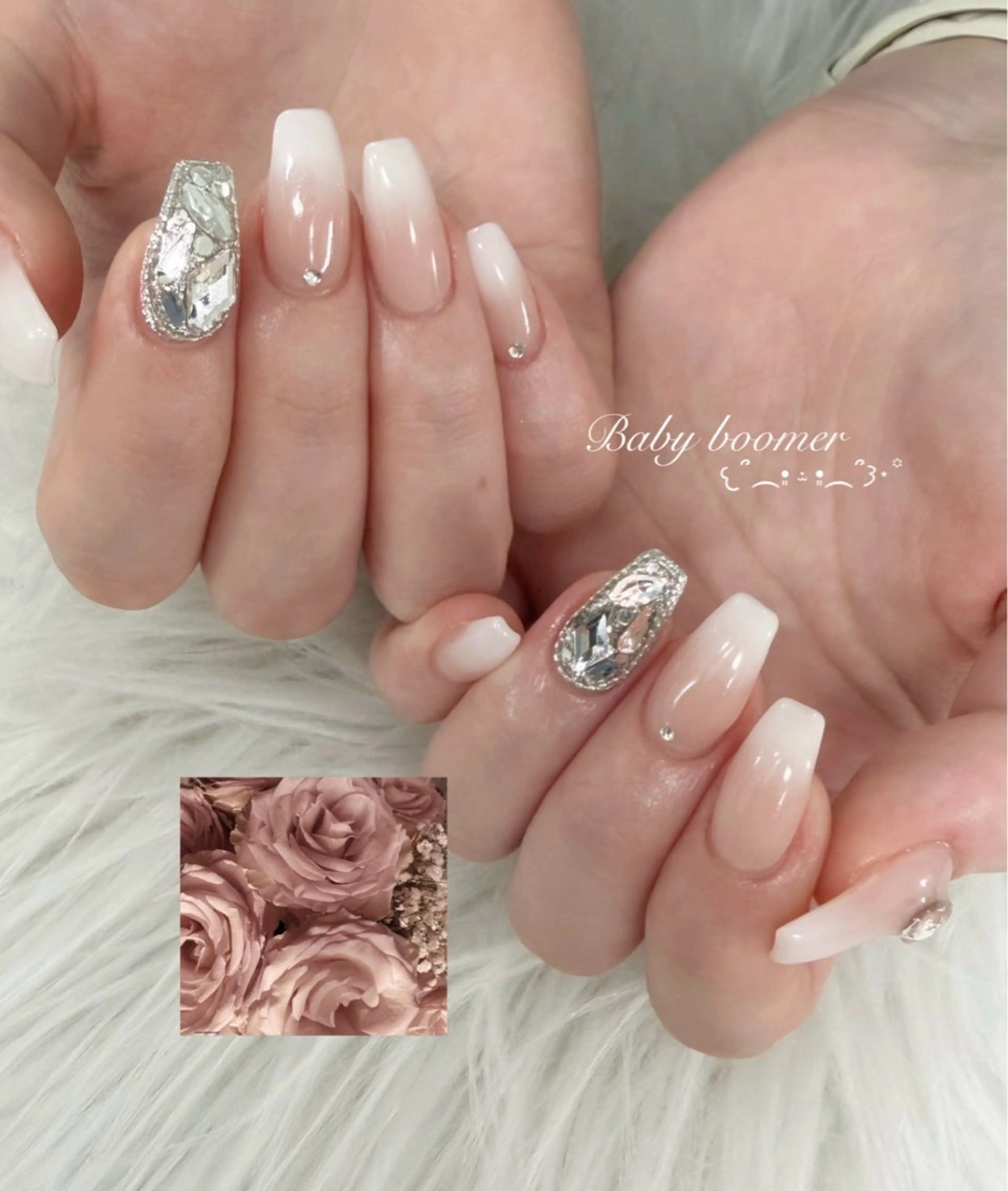 ネイル ハンドネイル Bitty／ SENA⋆˙⟡ —のネイルデザイン