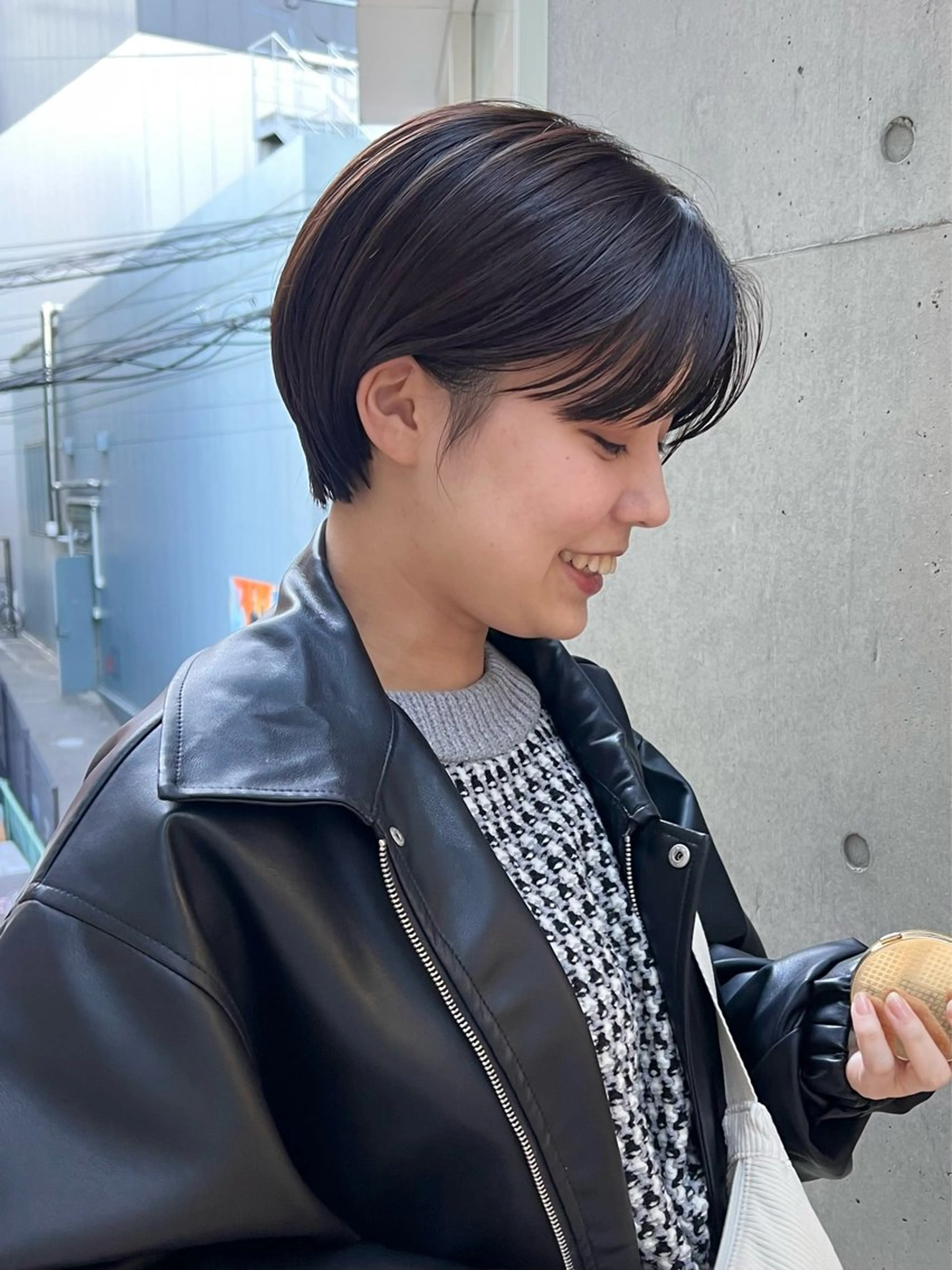 ショート ボブ&艶髪透明感 カラー♡TOMOE♡のヘアスタイル