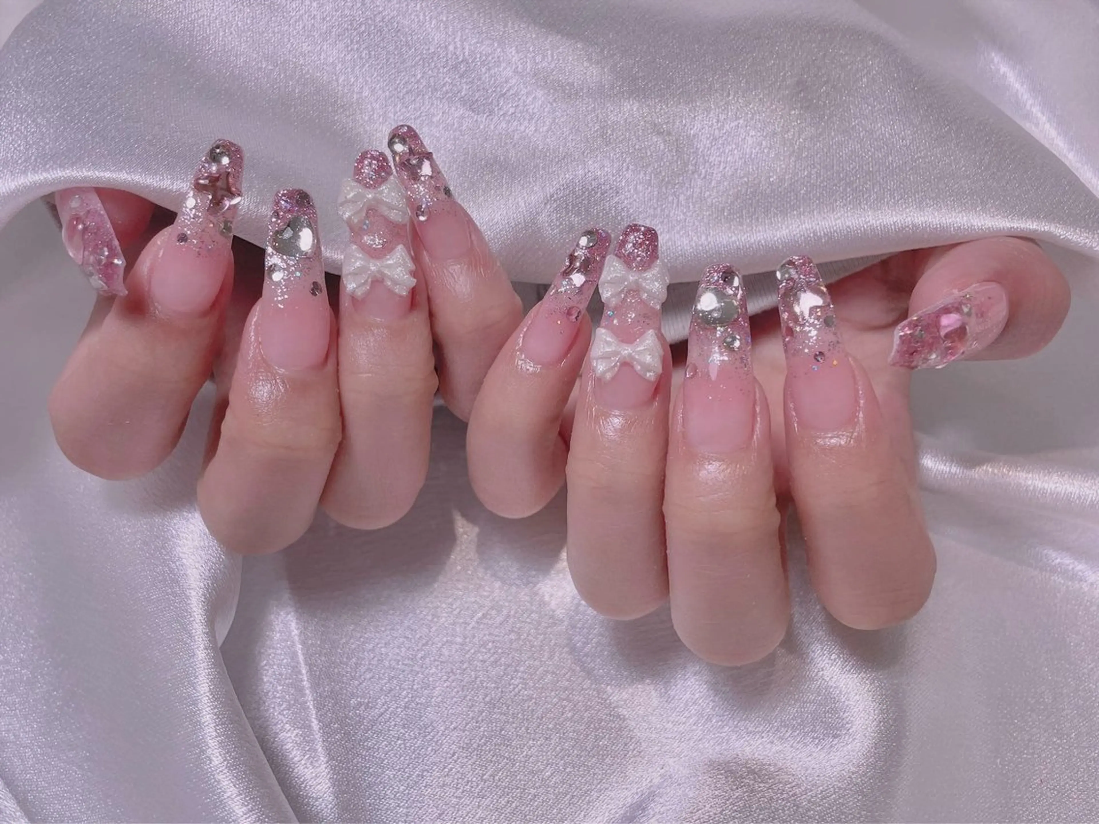 ネイル 長さだし専門店 M2　rikaのネイルデザイン